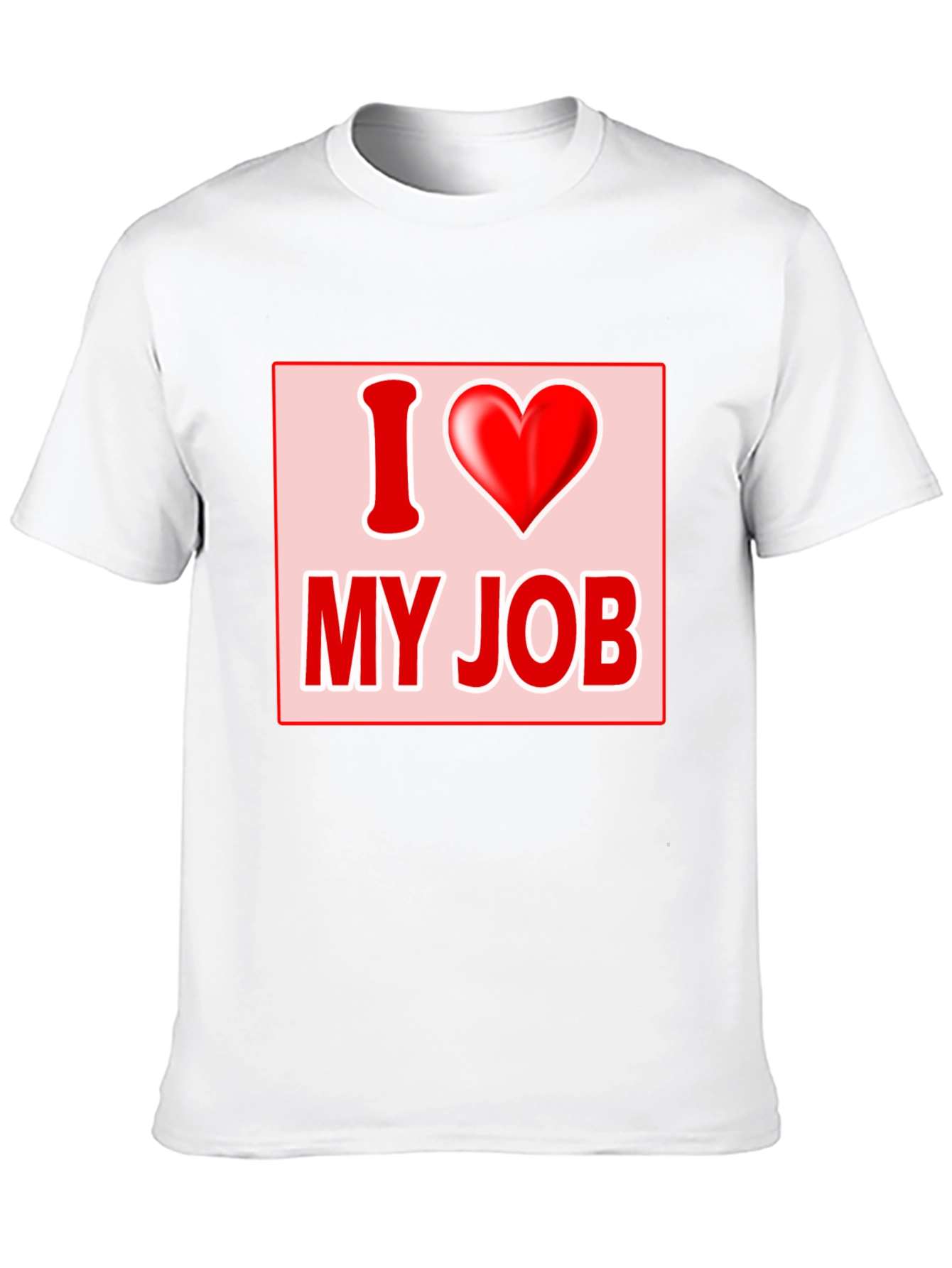 I Love My Job Graphic Tee - Black T-Shirt