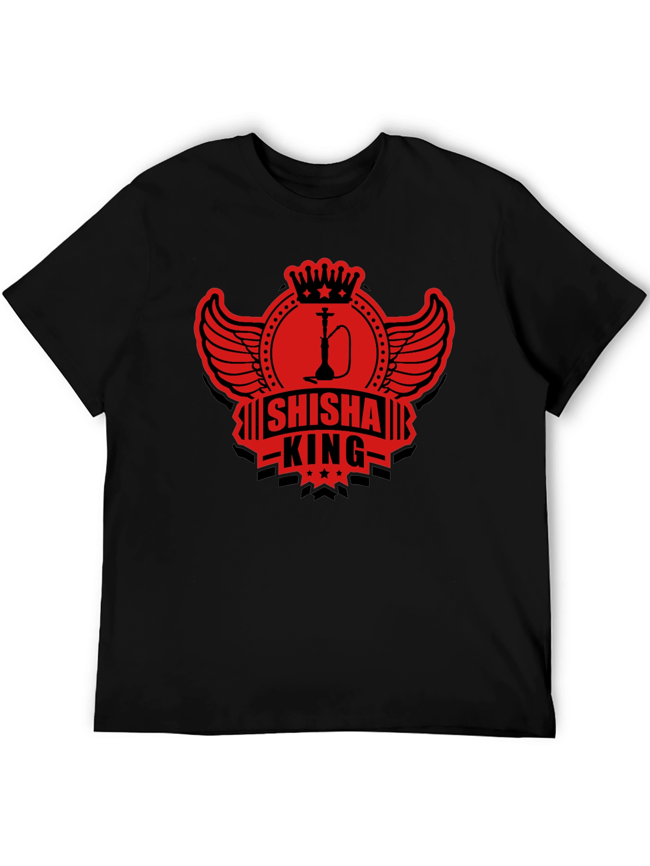 Shisha King Graphic Tee - Modern Hookah T-Shirt
