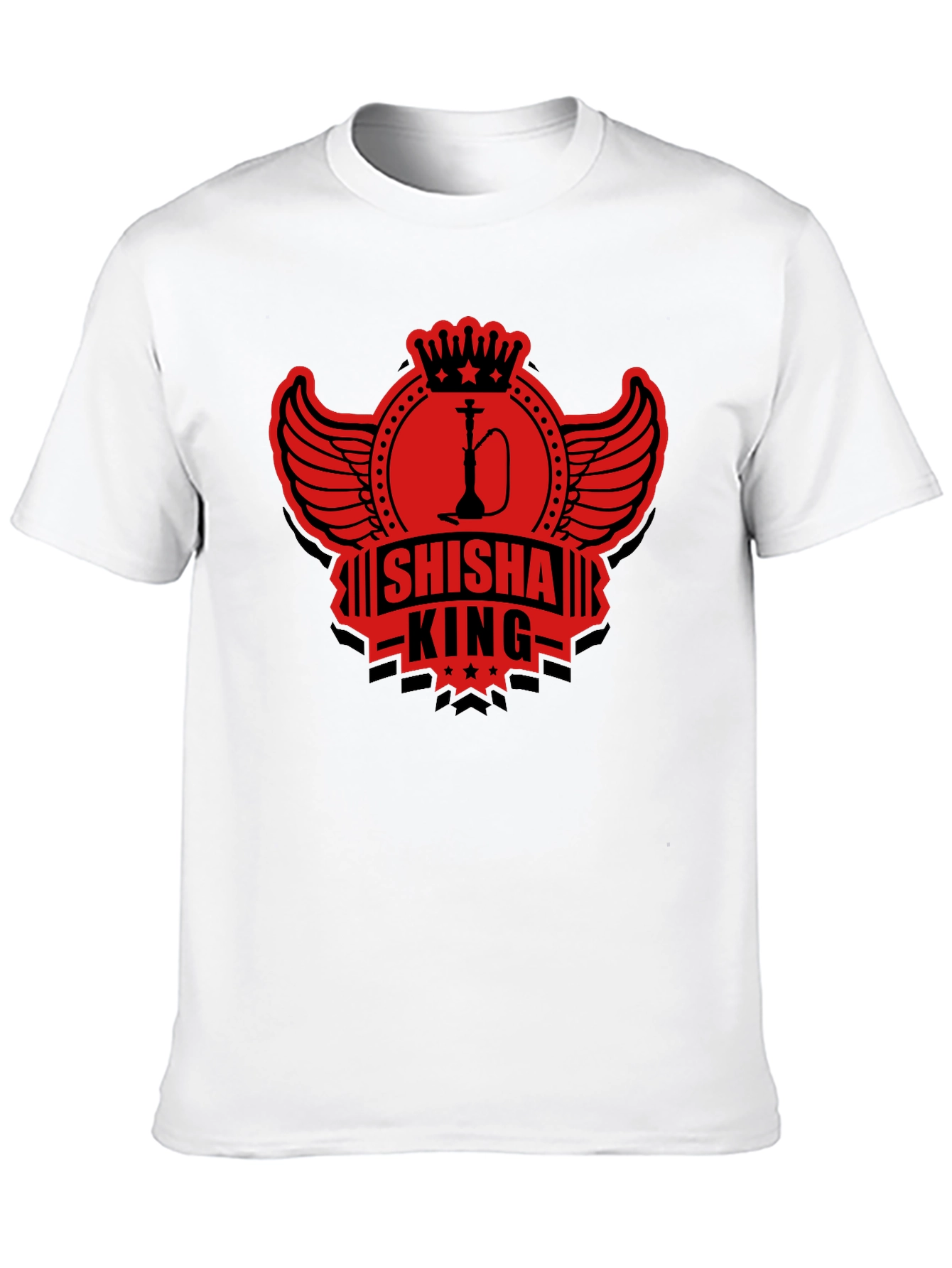 Shisha King Graphic Tee - Modern Hookah T-Shirt