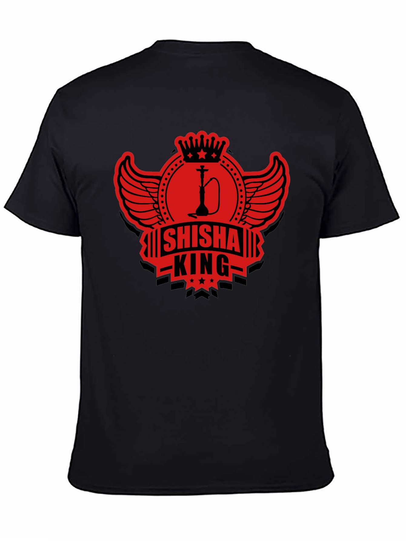 Shisha King Graphic Tee - Modern Hookah T-Shirt