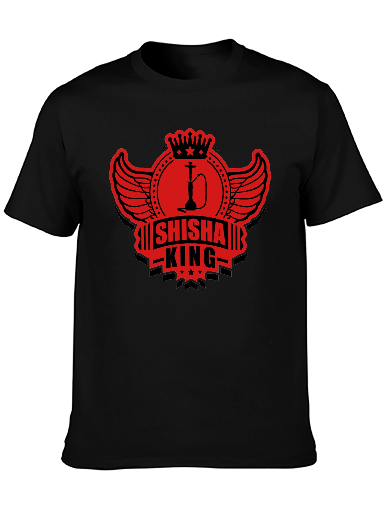 Shisha King Graphic Tee - Modern Hookah T-Shirt