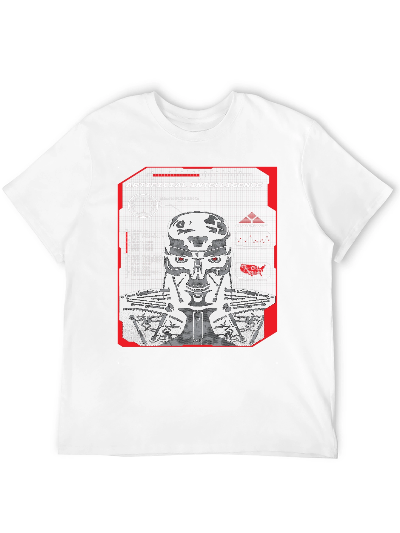 Artificial Intelligence T-Shirt - Cybernet Robot Design