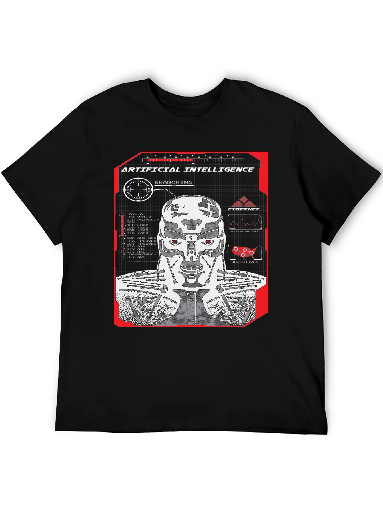 Artificial Intelligence T-Shirt - Cybernet Robot Design