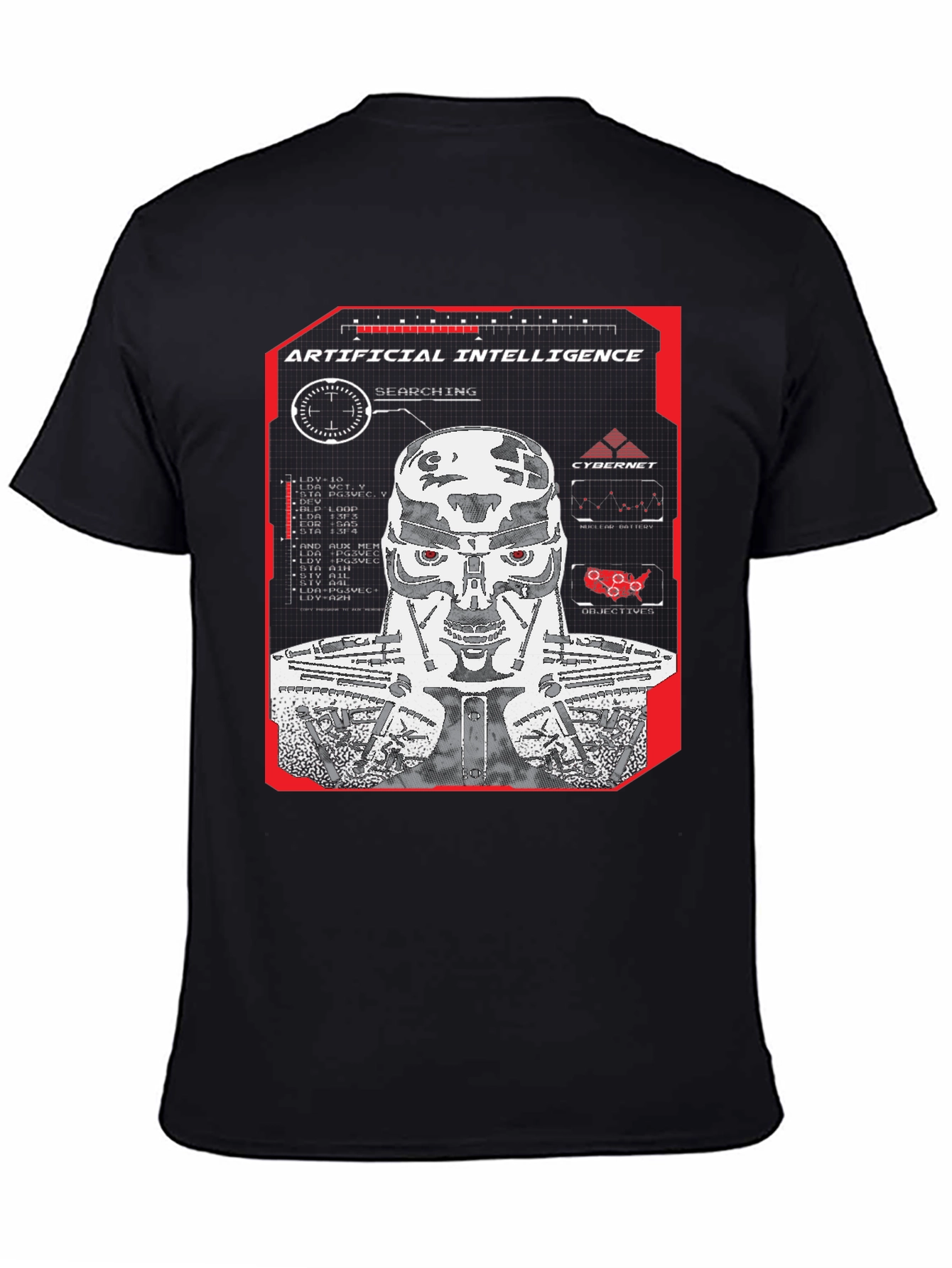 Artificial Intelligence T-Shirt - Cybernet Robot Design