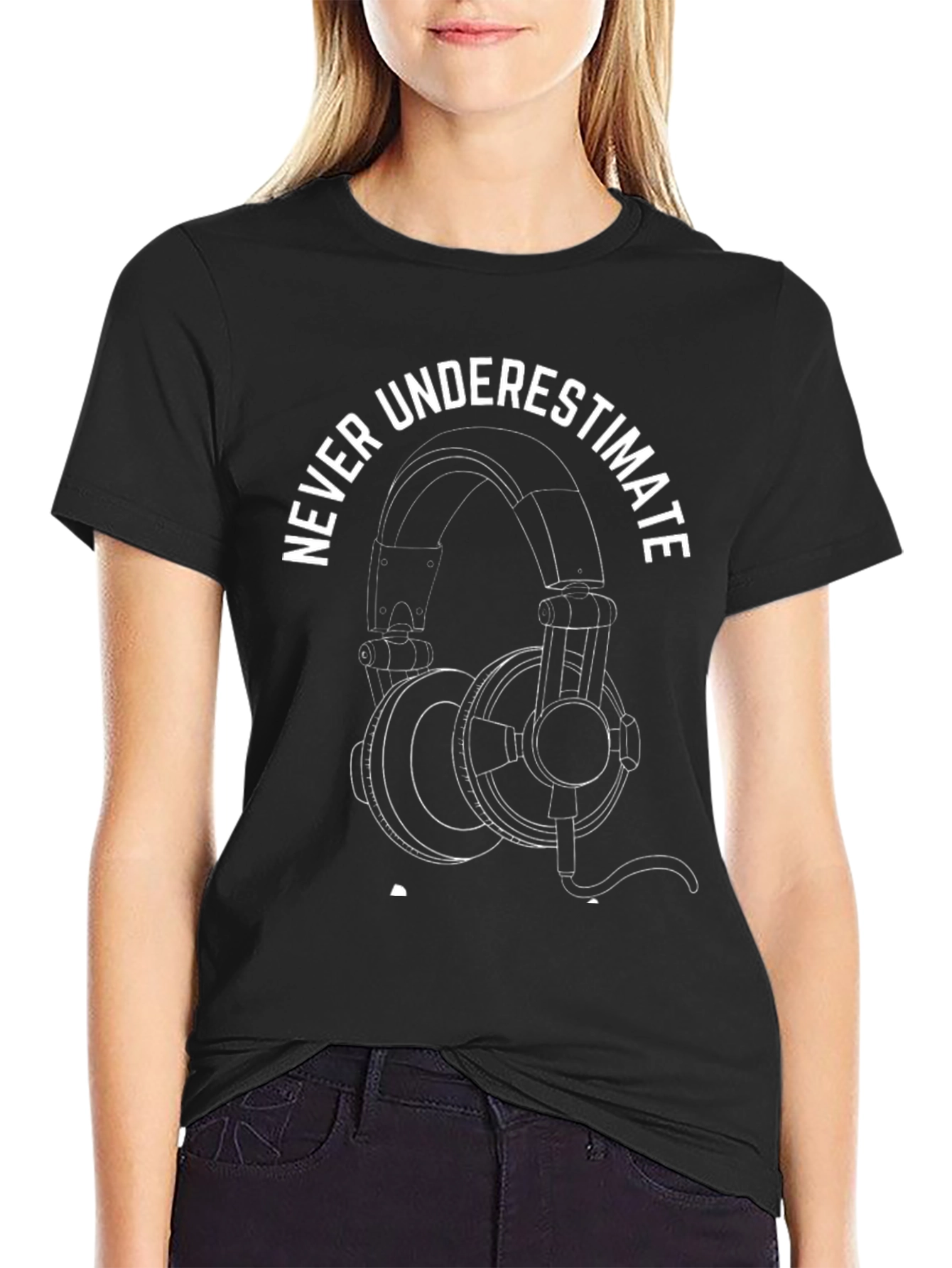 Never Underestimate a DJ T-Shirt