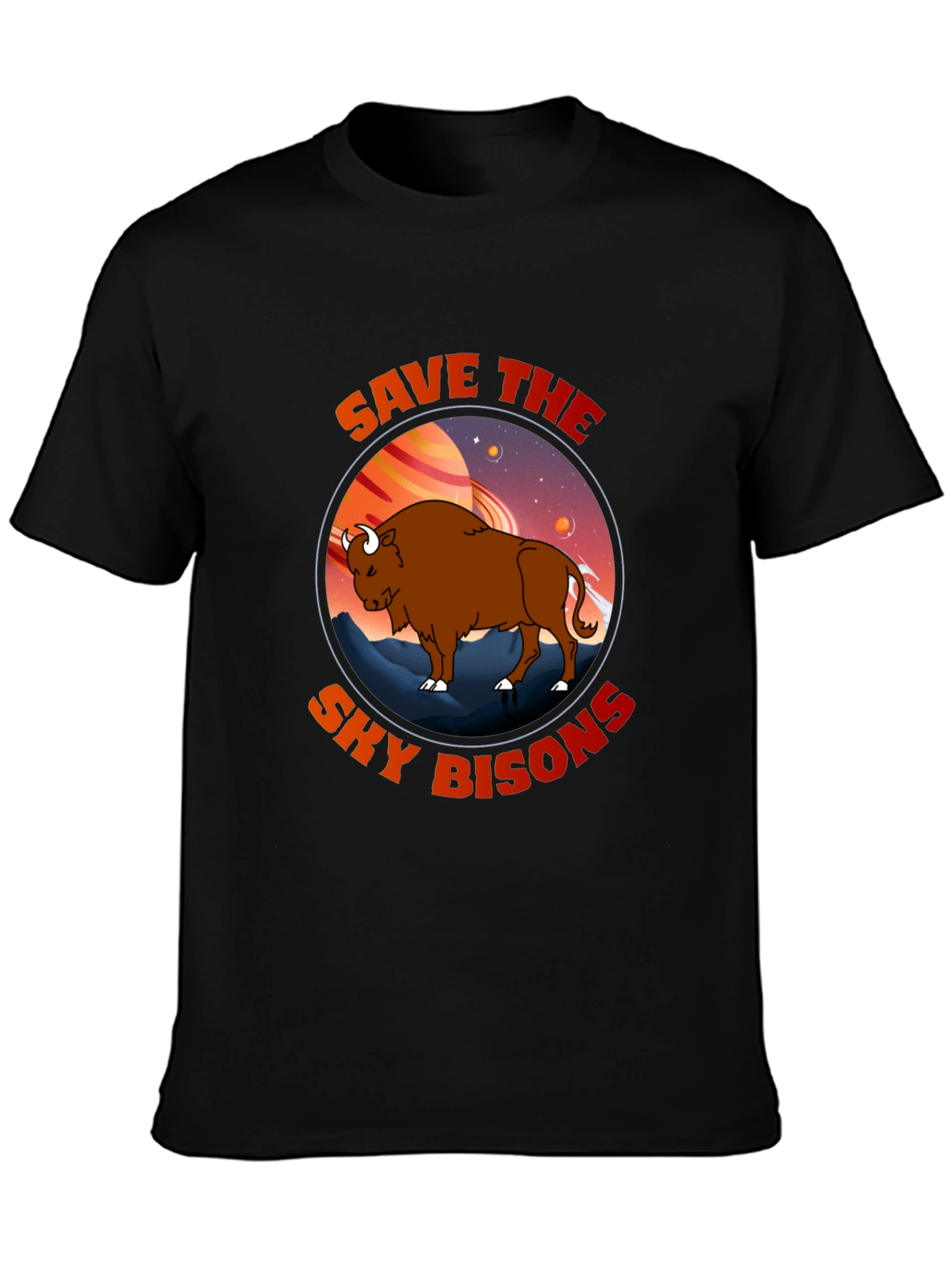 Save The Sky Bisons Graphic T-Shirt