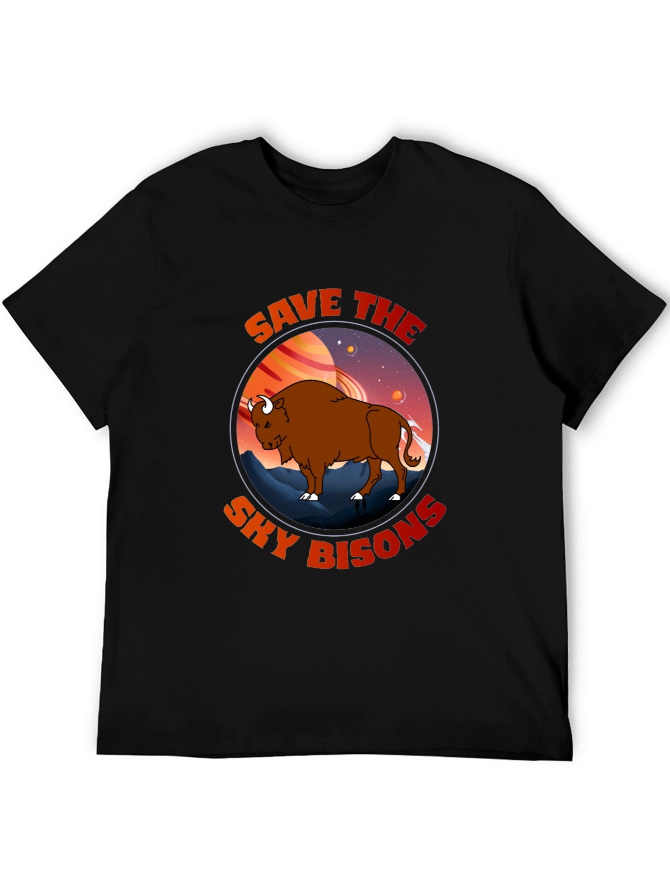 Save The Sky Bisons Graphic T-Shirt