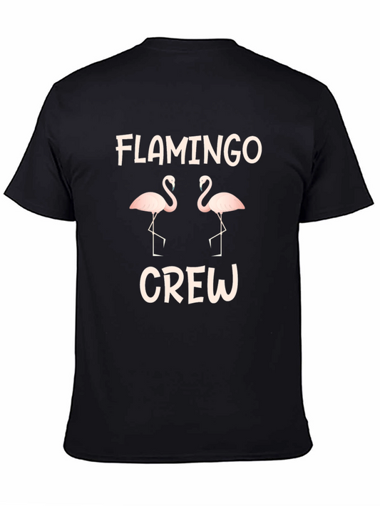 Flamingo Crew T-Shirt - Stylish & Fun