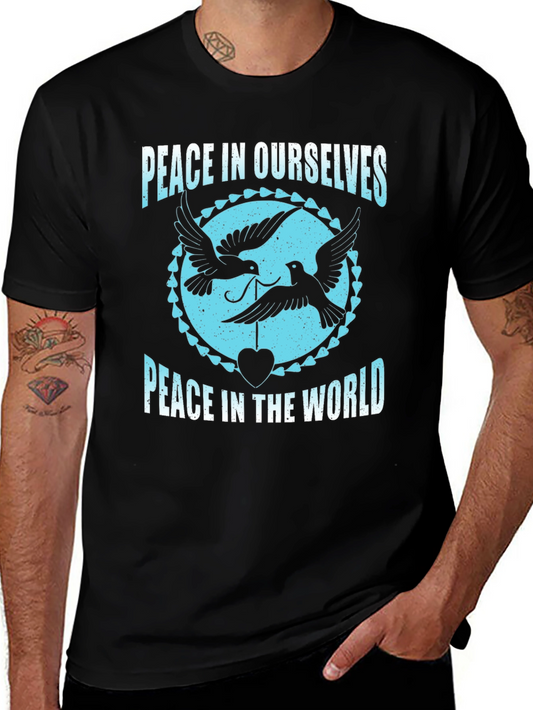Peace In Ourselves T-Shirt - Black