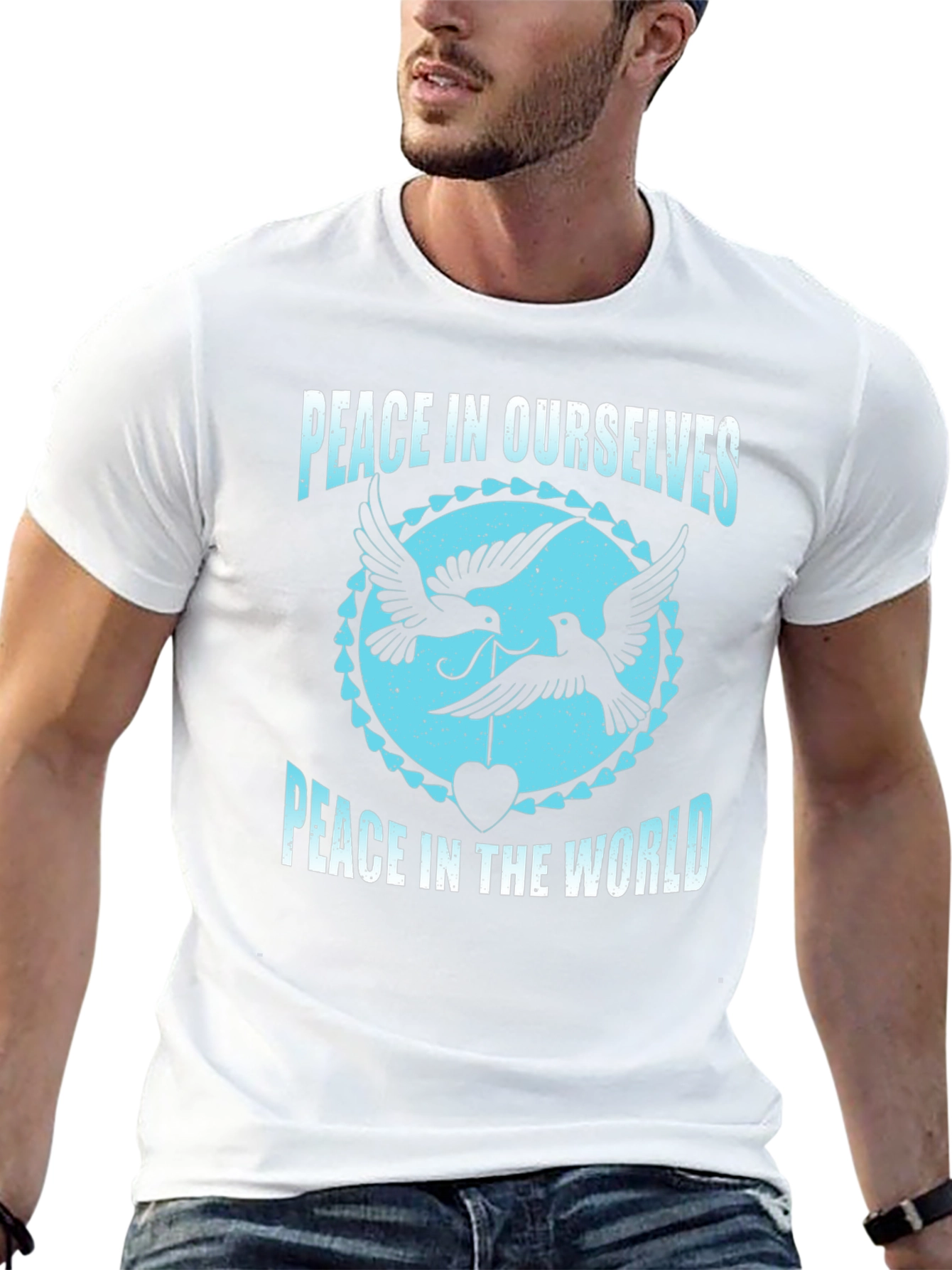 Peace In Ourselves T-Shirt - Black