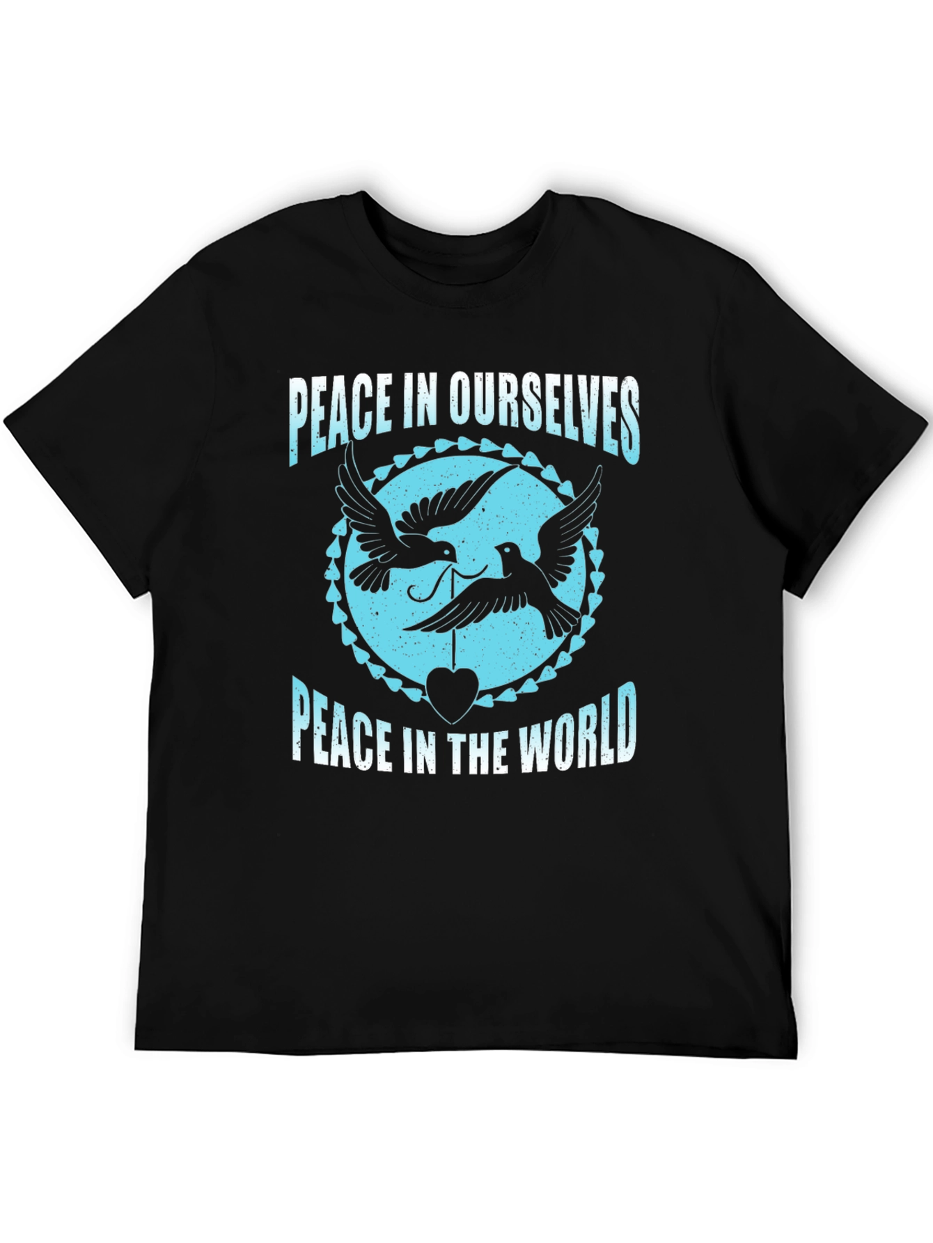 Peace In Ourselves T-Shirt - Black