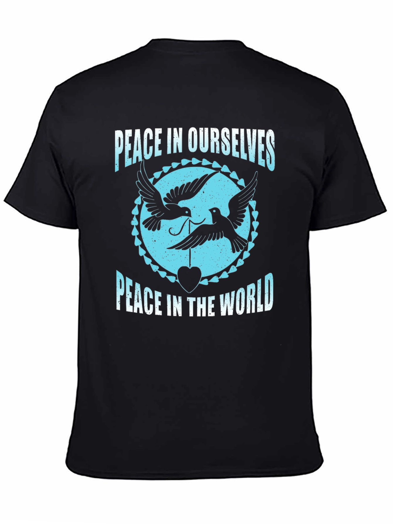 Peace In Ourselves T-Shirt - Black