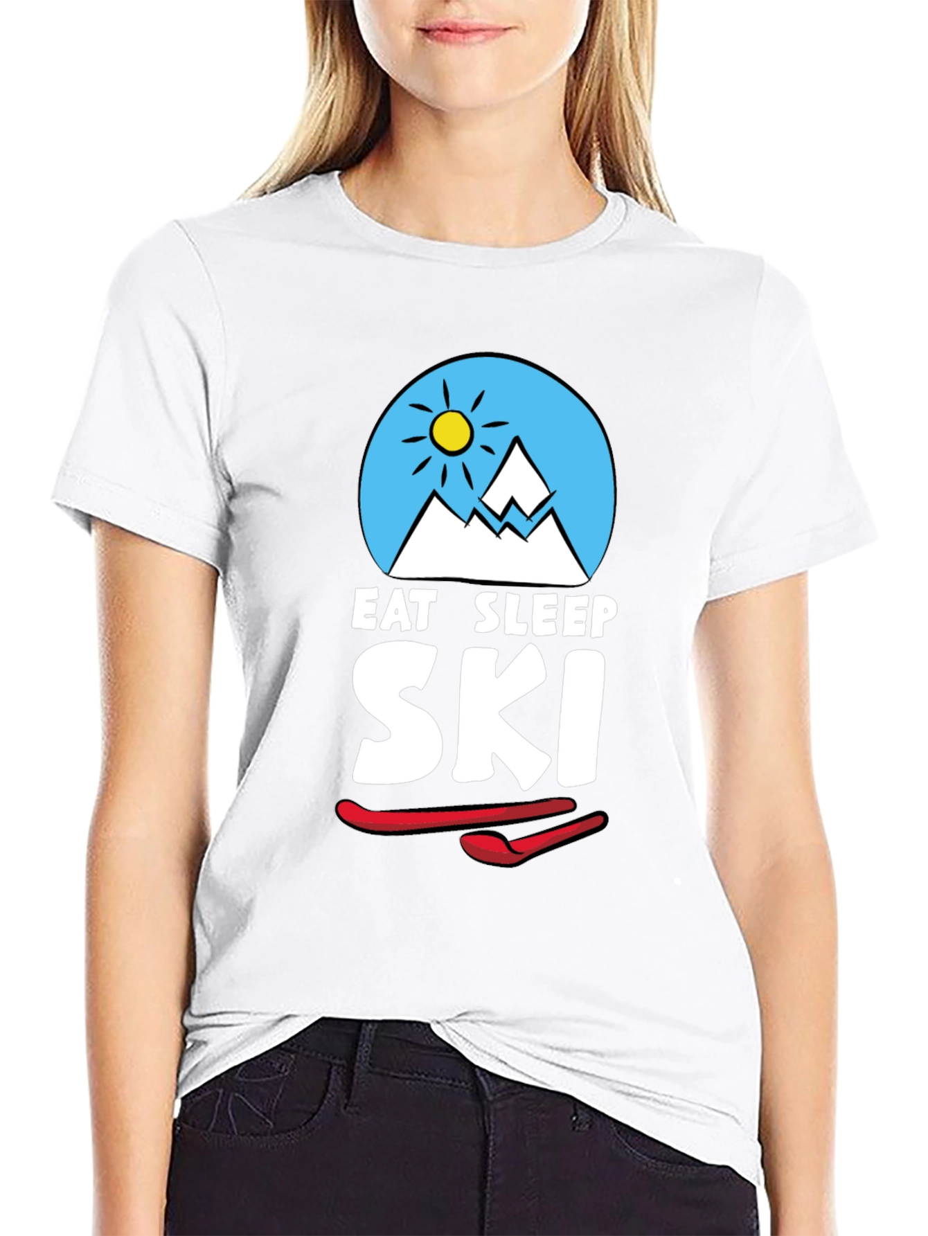 Eat Sleep Ski T-Shirt