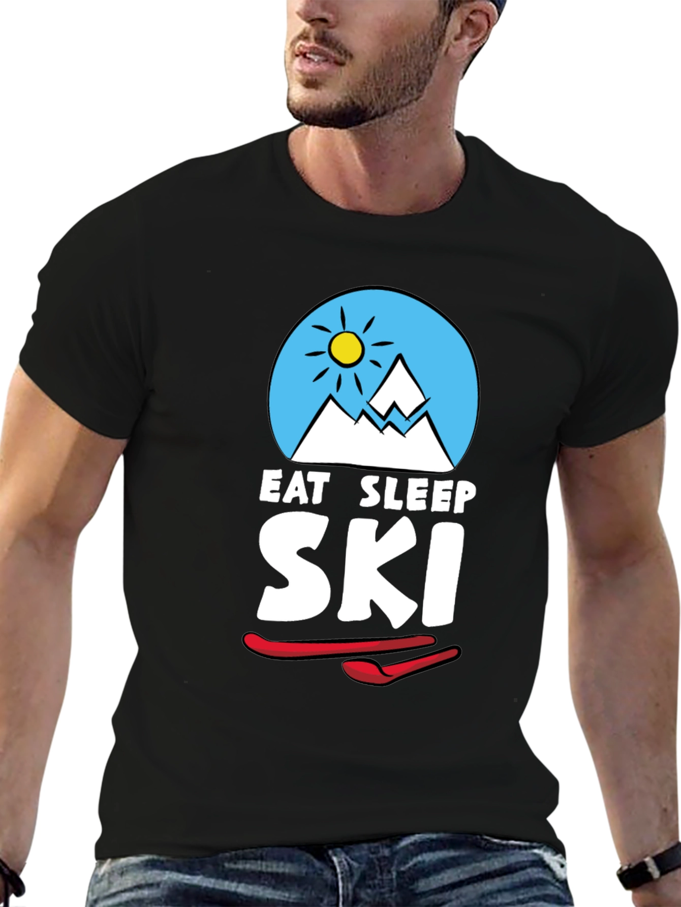 Eat Sleep Ski T-Shirt