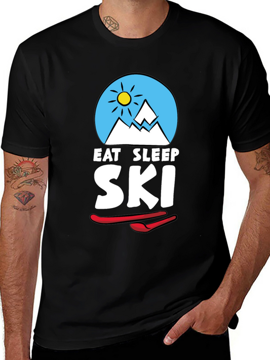 Eat Sleep Ski T-Shirt