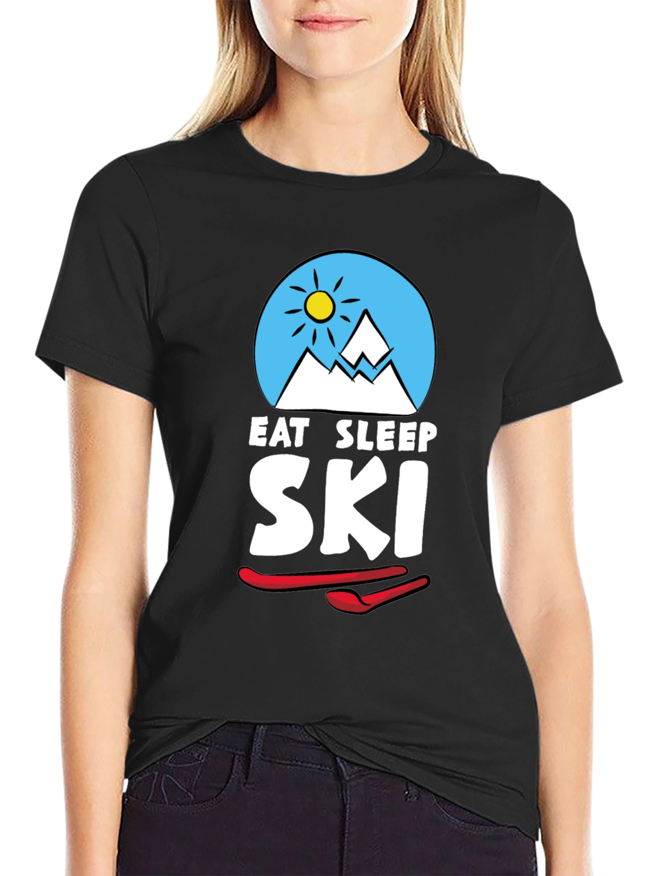 Eat Sleep Ski T-Shirt