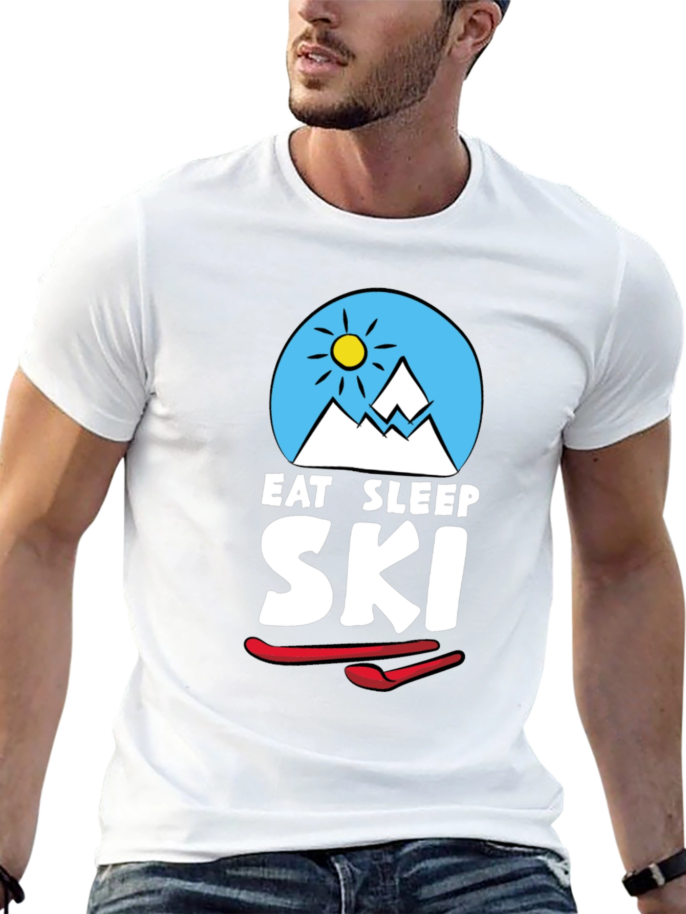 Eat Sleep Ski T-Shirt