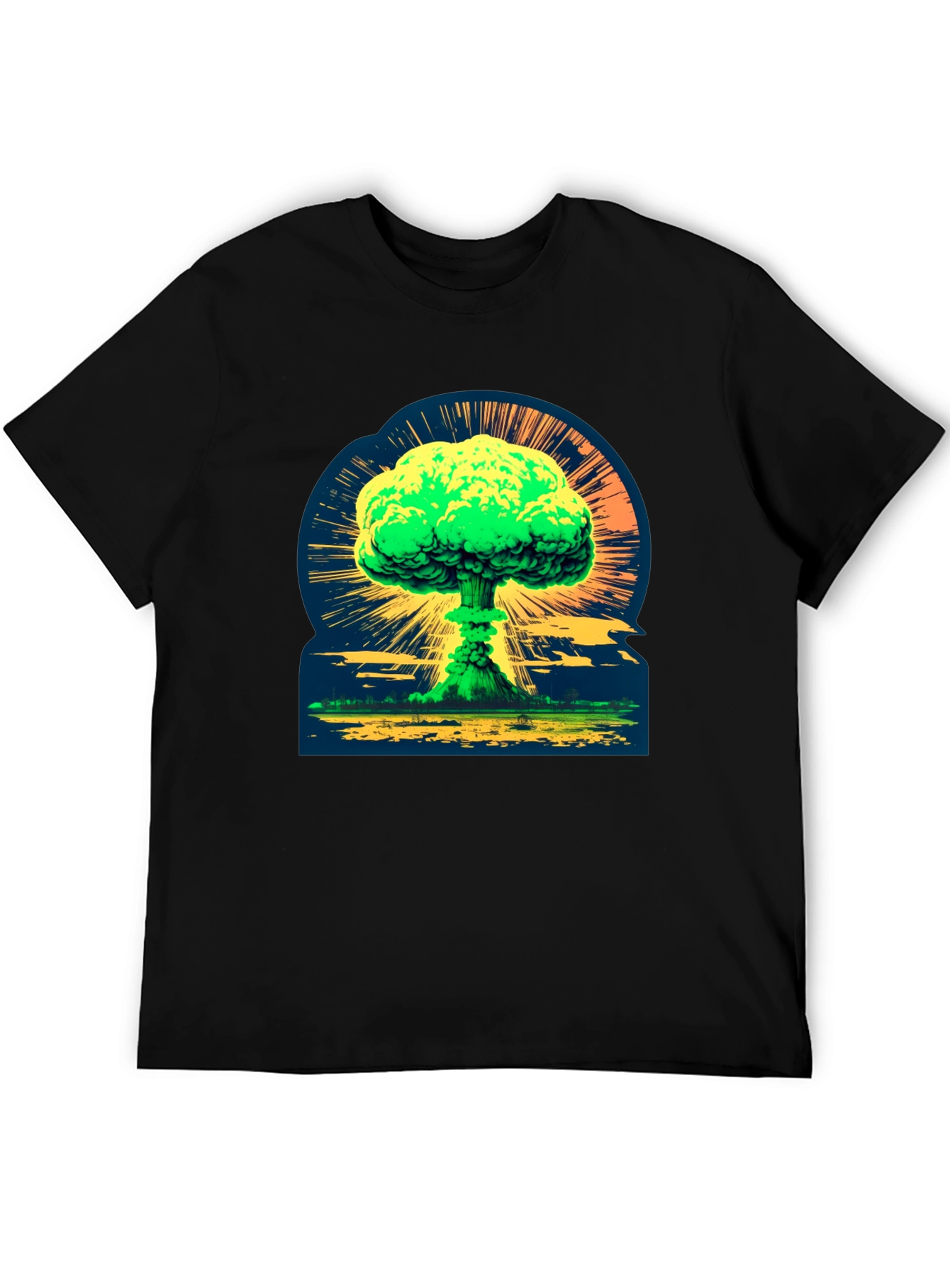 Atomic Explosion Graphic Tee - Bold & Unique Design