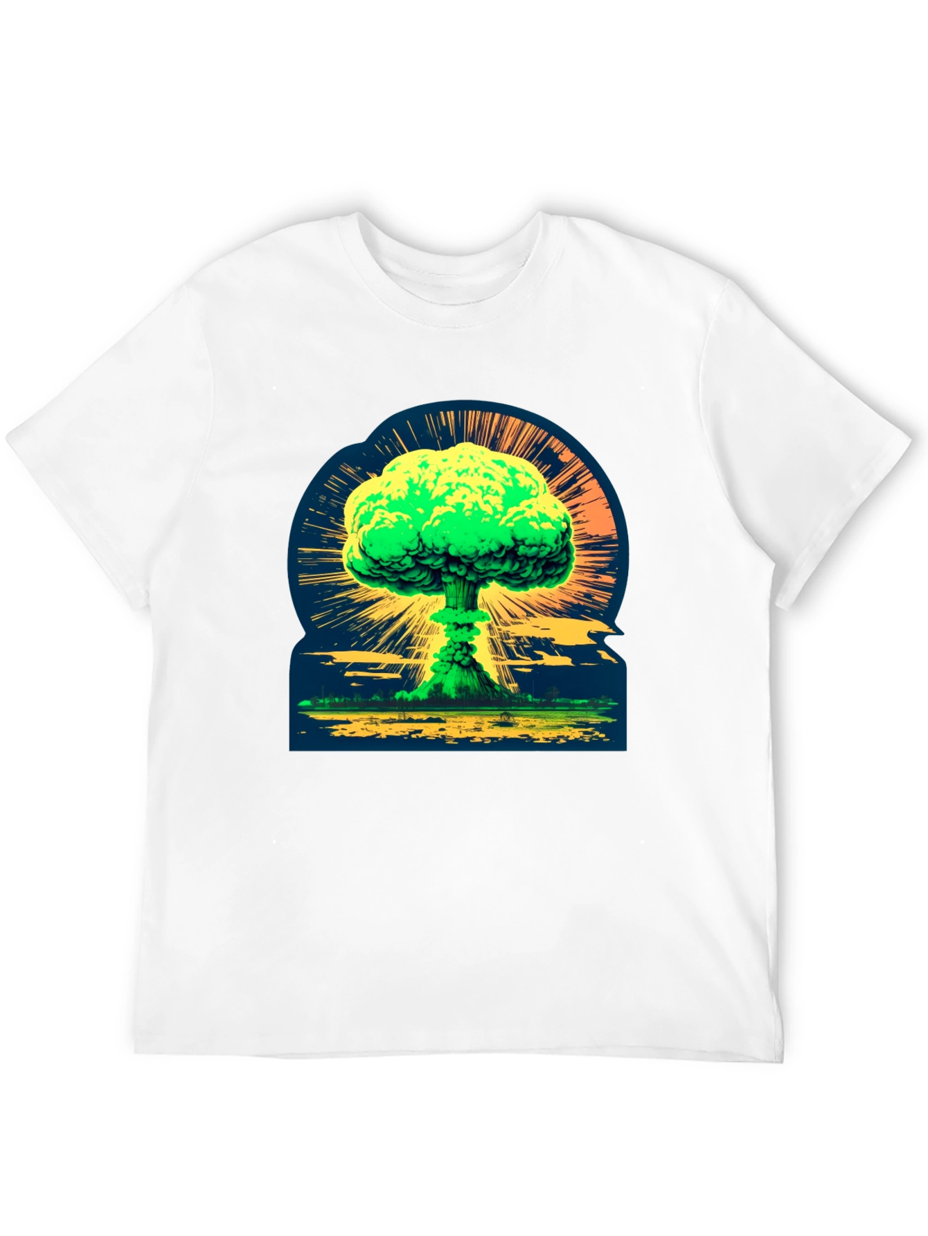 Atomic Explosion Graphic Tee - Bold & Unique Design