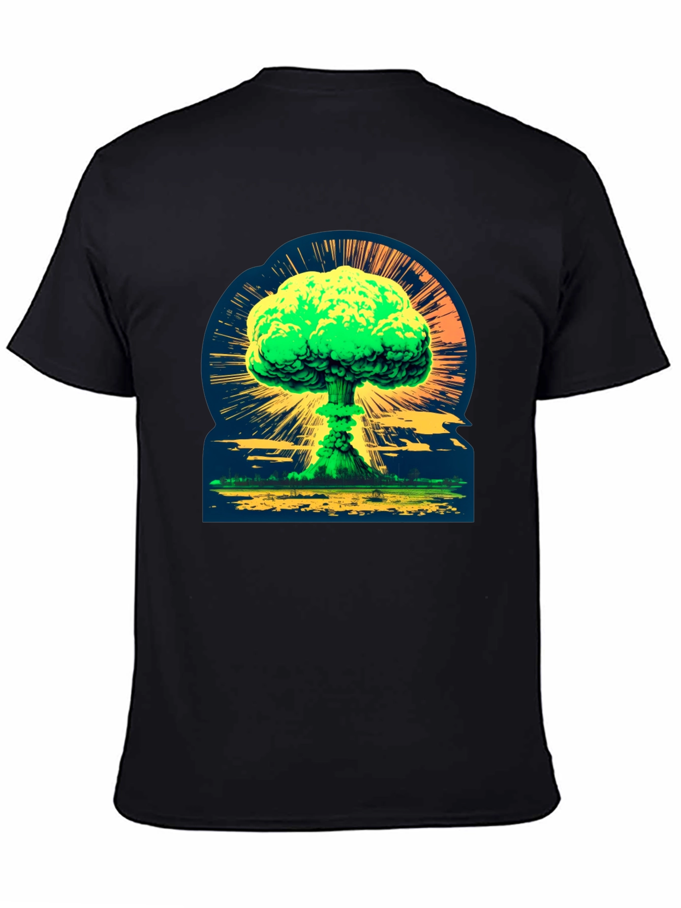 Atomic Explosion Graphic Tee - Bold & Unique Design