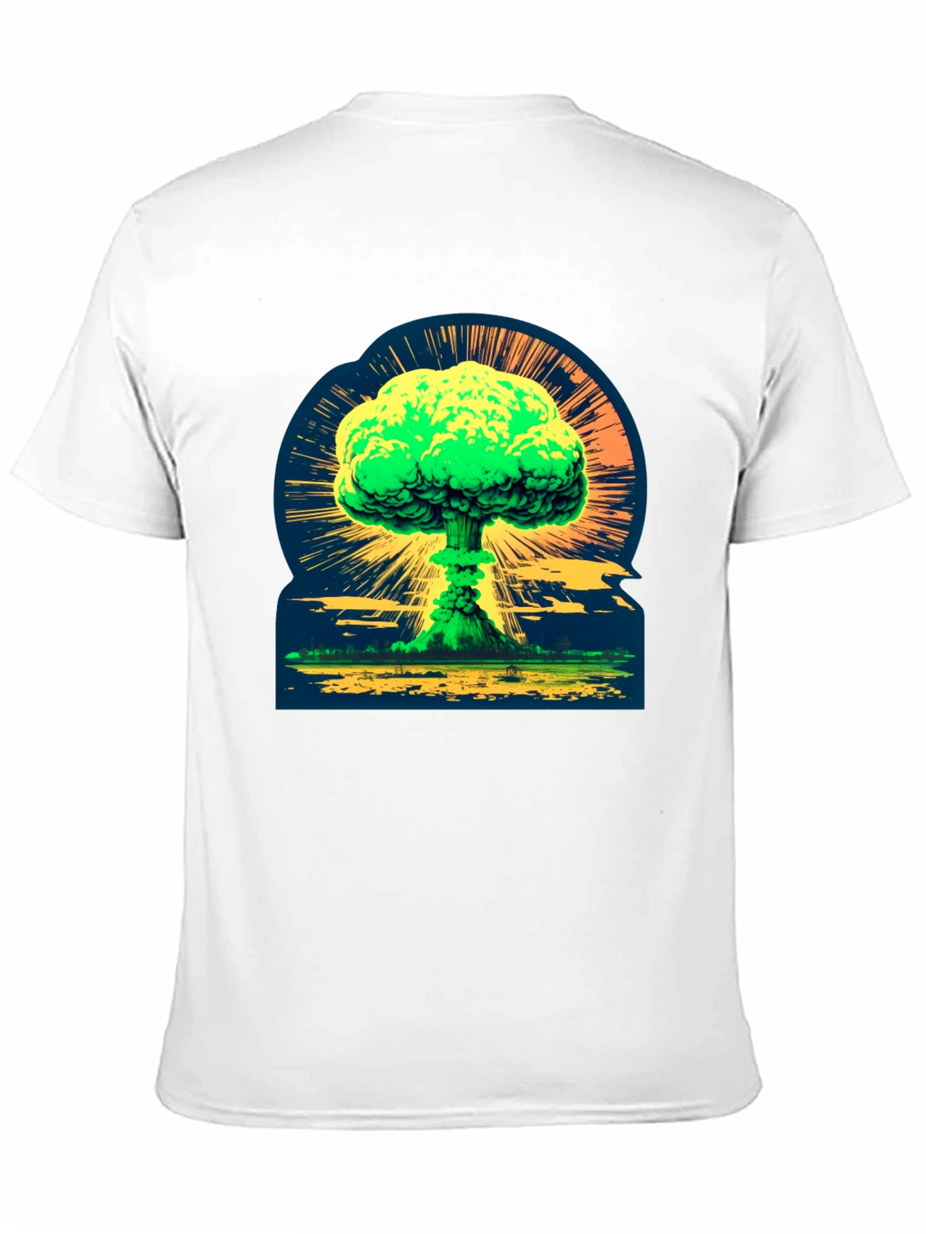 Atomic Explosion Graphic Tee - Bold & Unique Design