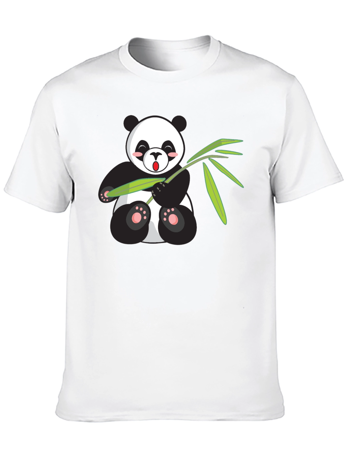 Cute Panda with Bamboo T-Shirt