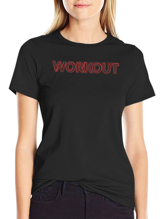Workout Graphic Tee - Mens Fitness Shirt