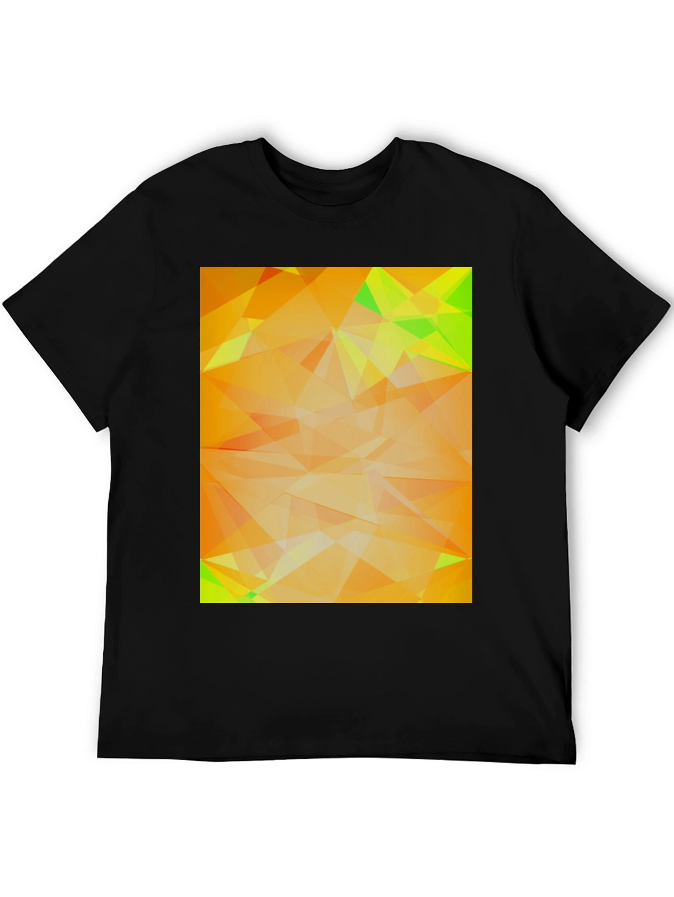 Geometric Abstract Art Tee - Modern Graphic Design