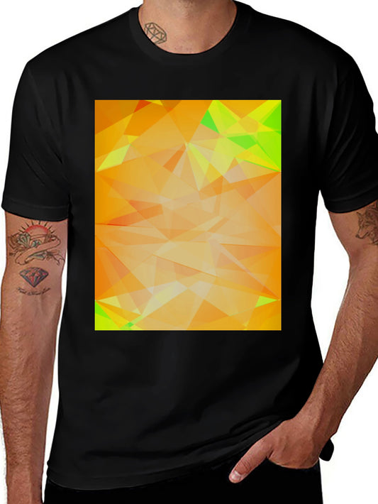 Geometric Abstract Art Tee - Modern Graphic Design