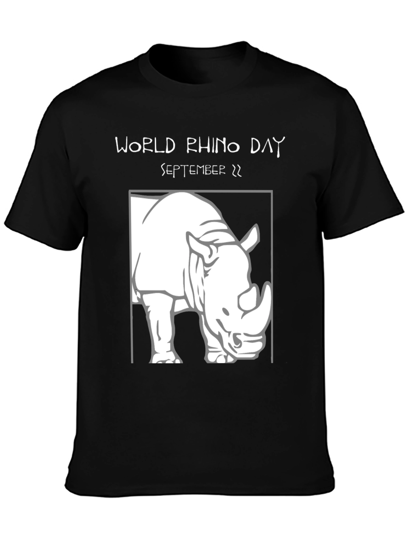 World Rhino Day T-Shirt - September 22