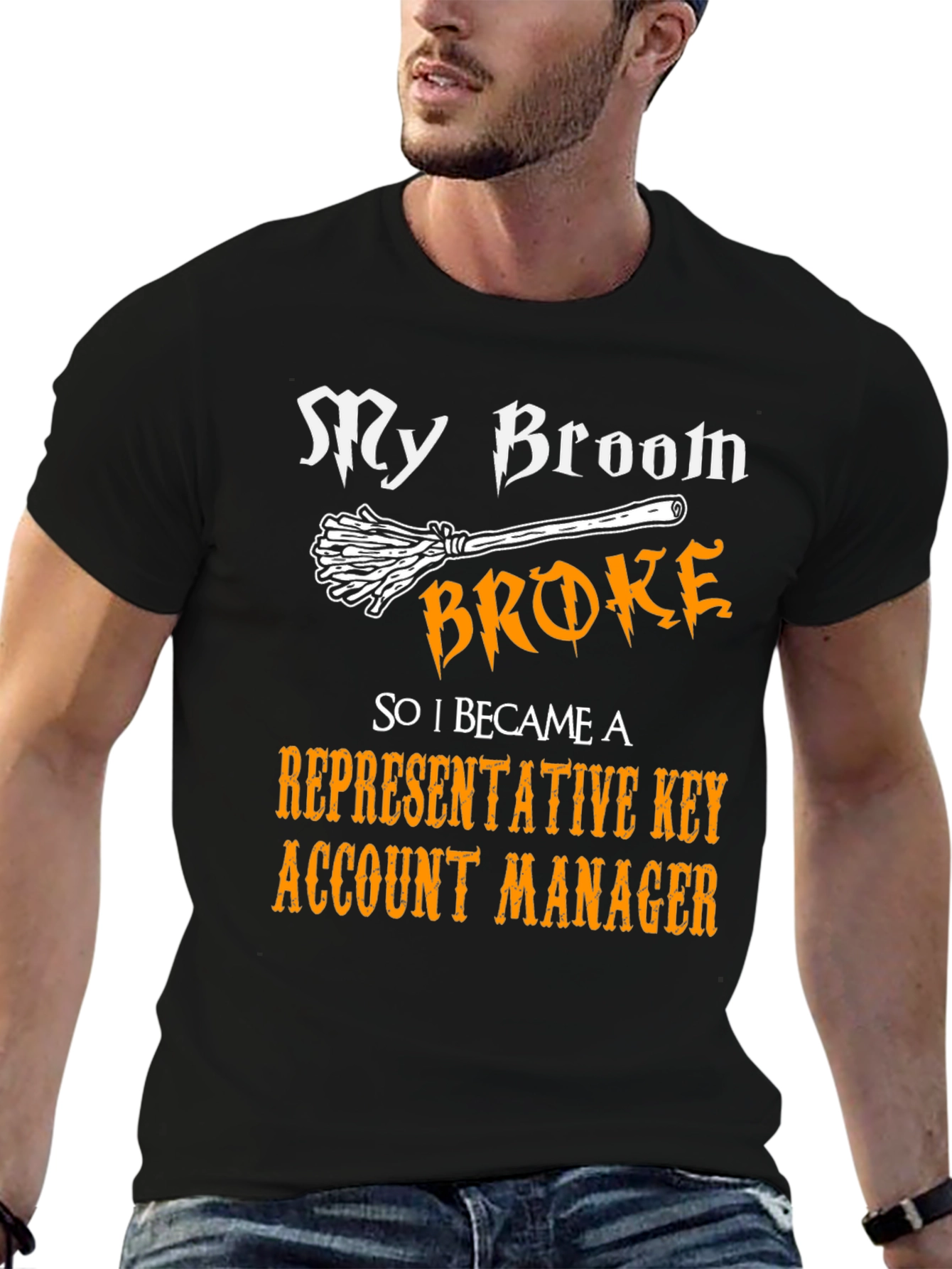 My Broom Broke Key Account Manager T-Shirt