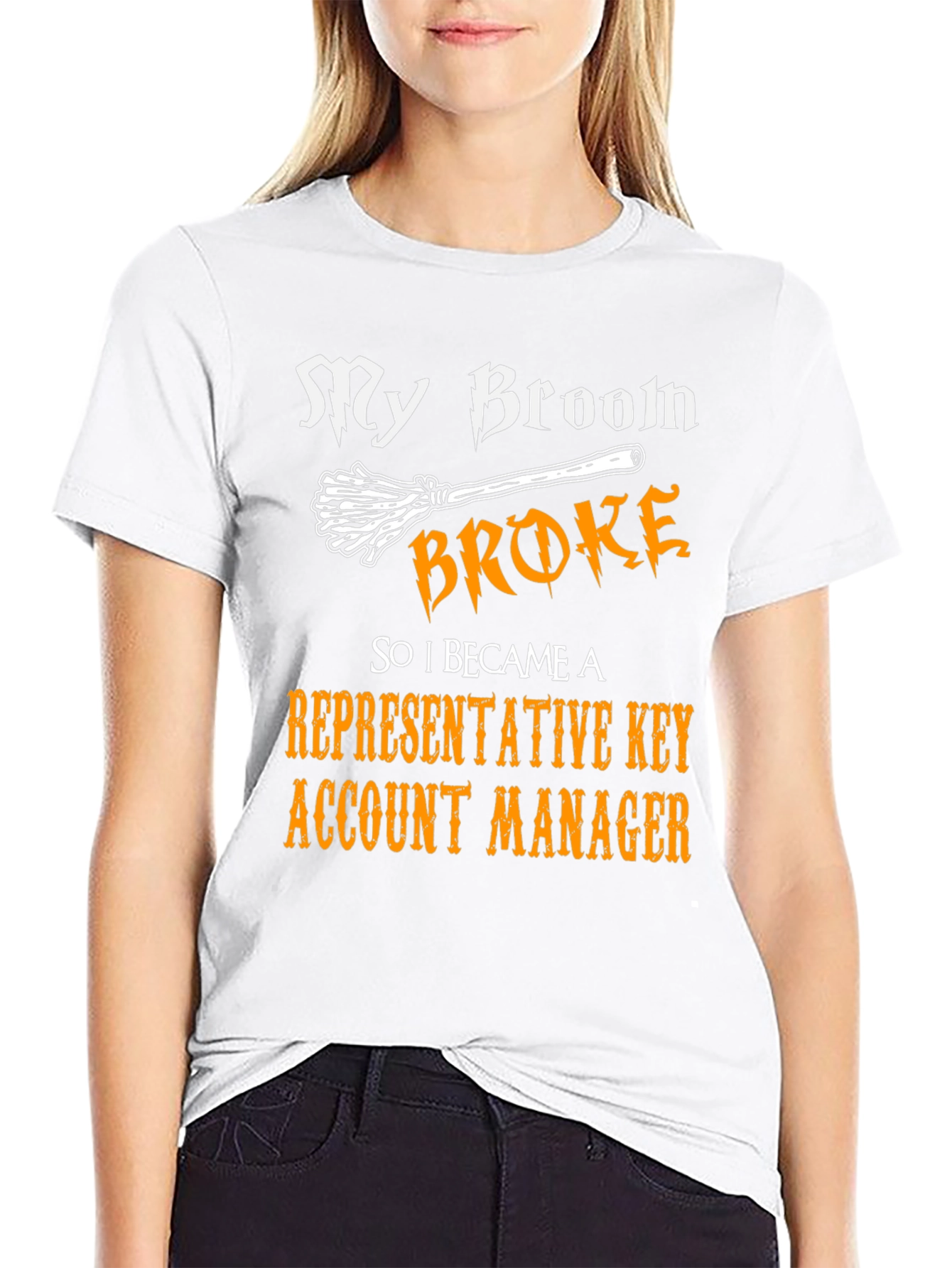 My Broom Broke Key Account Manager T-Shirt