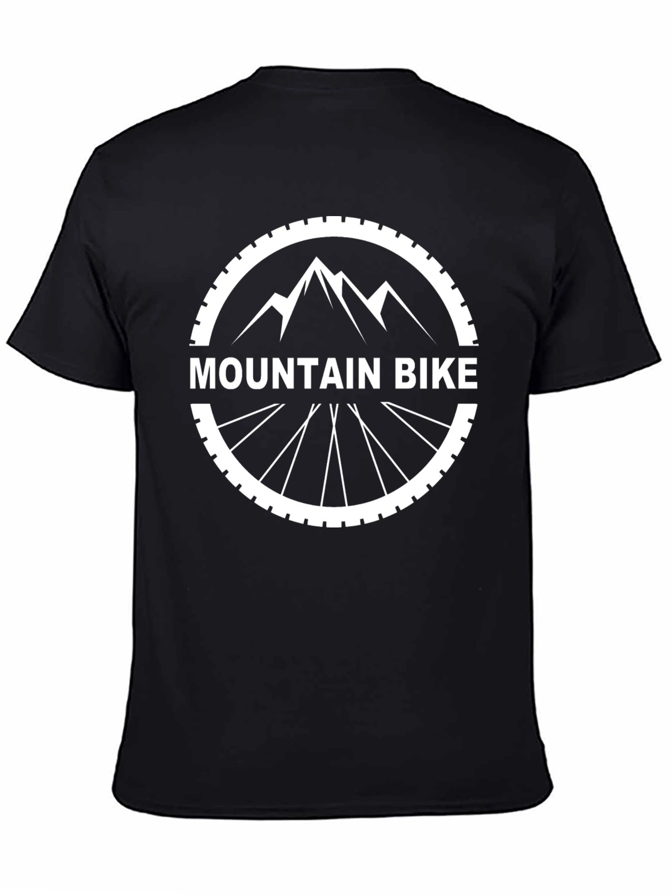 Mountain Bike Graphic Tee - Black