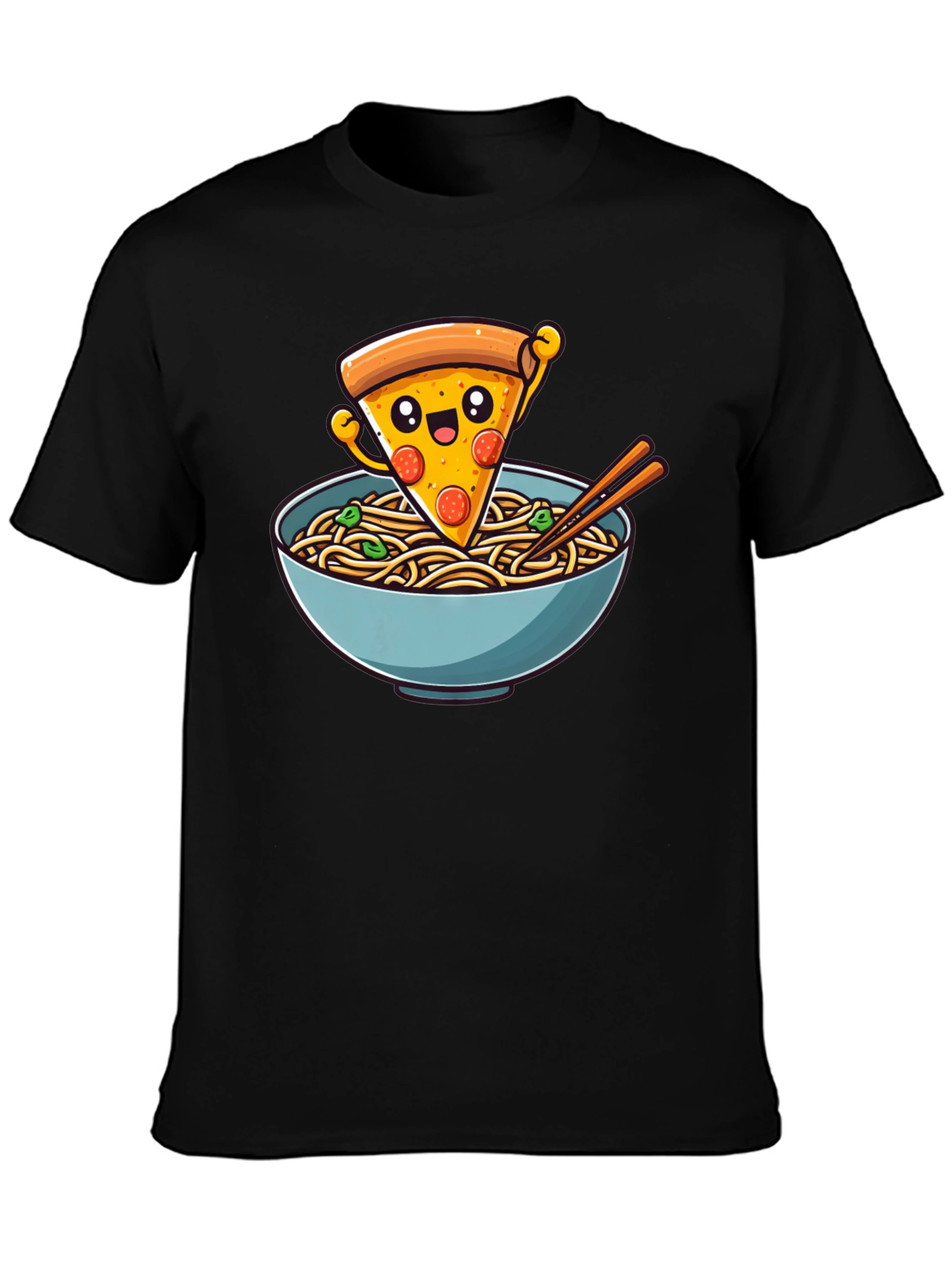 Pizza Ramen T-Shirt - Funny Foodie Tee