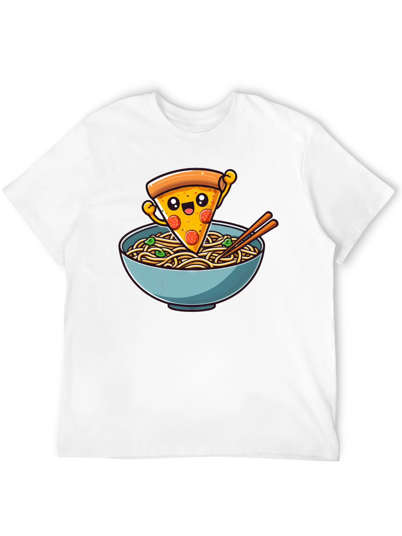 Pizza Ramen T-Shirt - Funny Foodie Tee