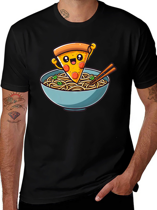 Pizza Ramen T-Shirt - Funny Foodie Tee