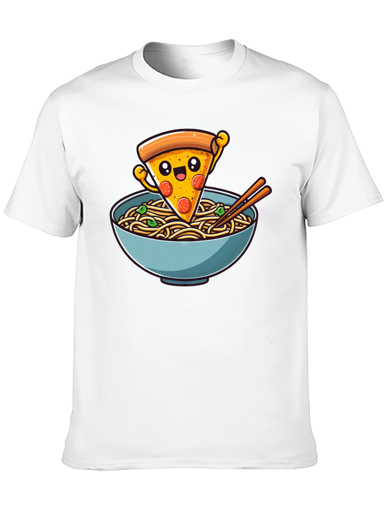 Pizza Ramen T-Shirt - Funny Foodie Tee