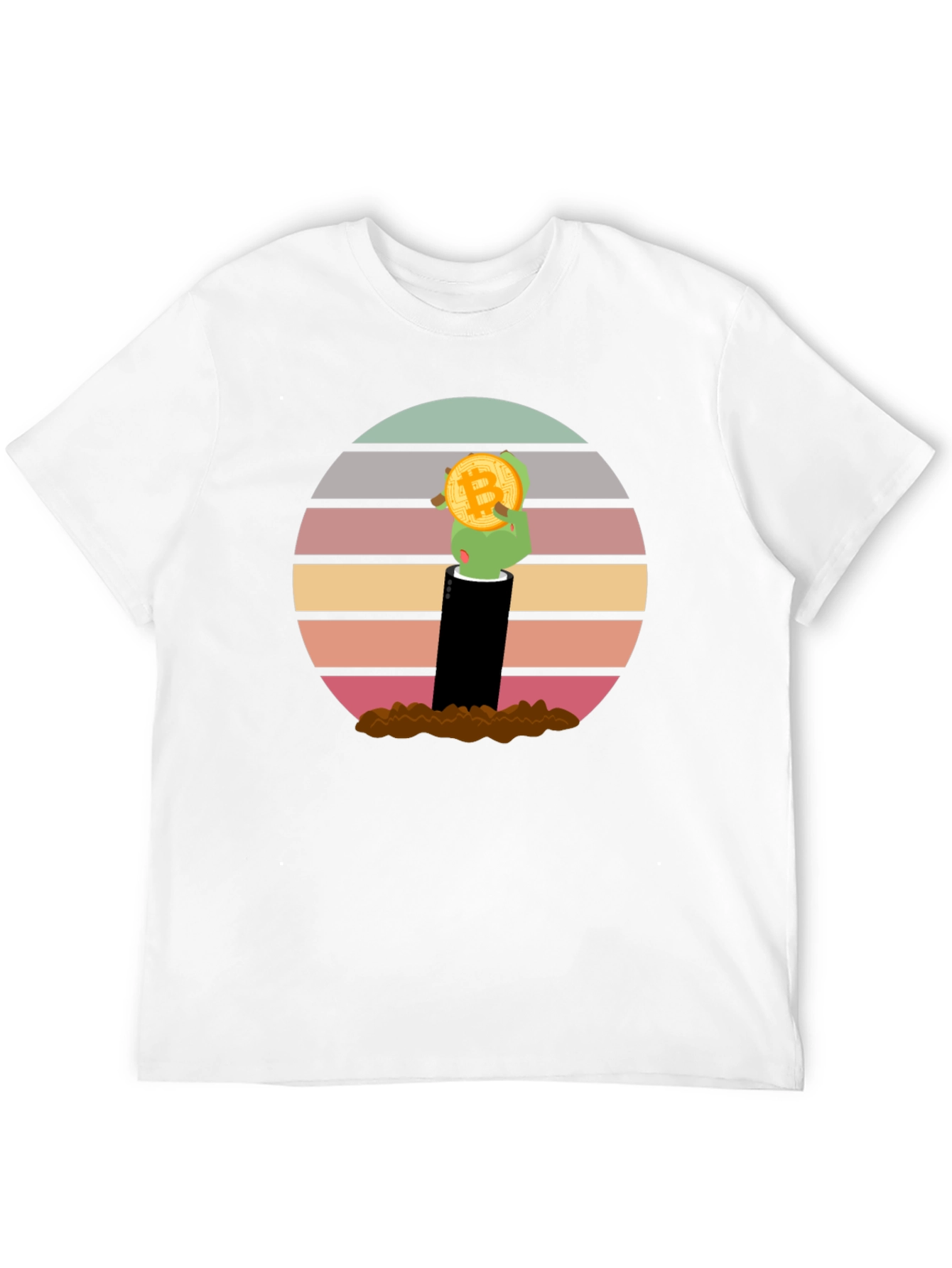 Bitcoin Zombie Hand T-Shirt