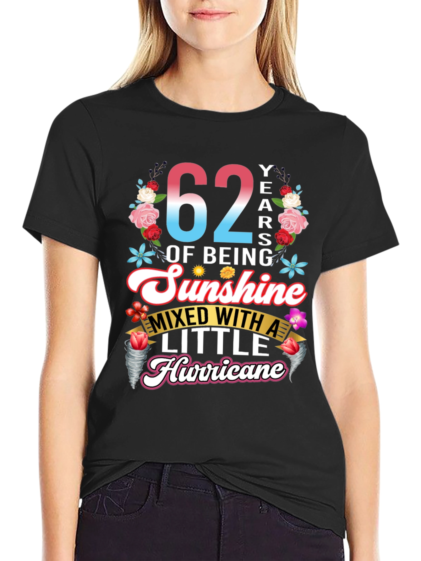 62 Years of Sunshine and Hurricane T-Shirt
