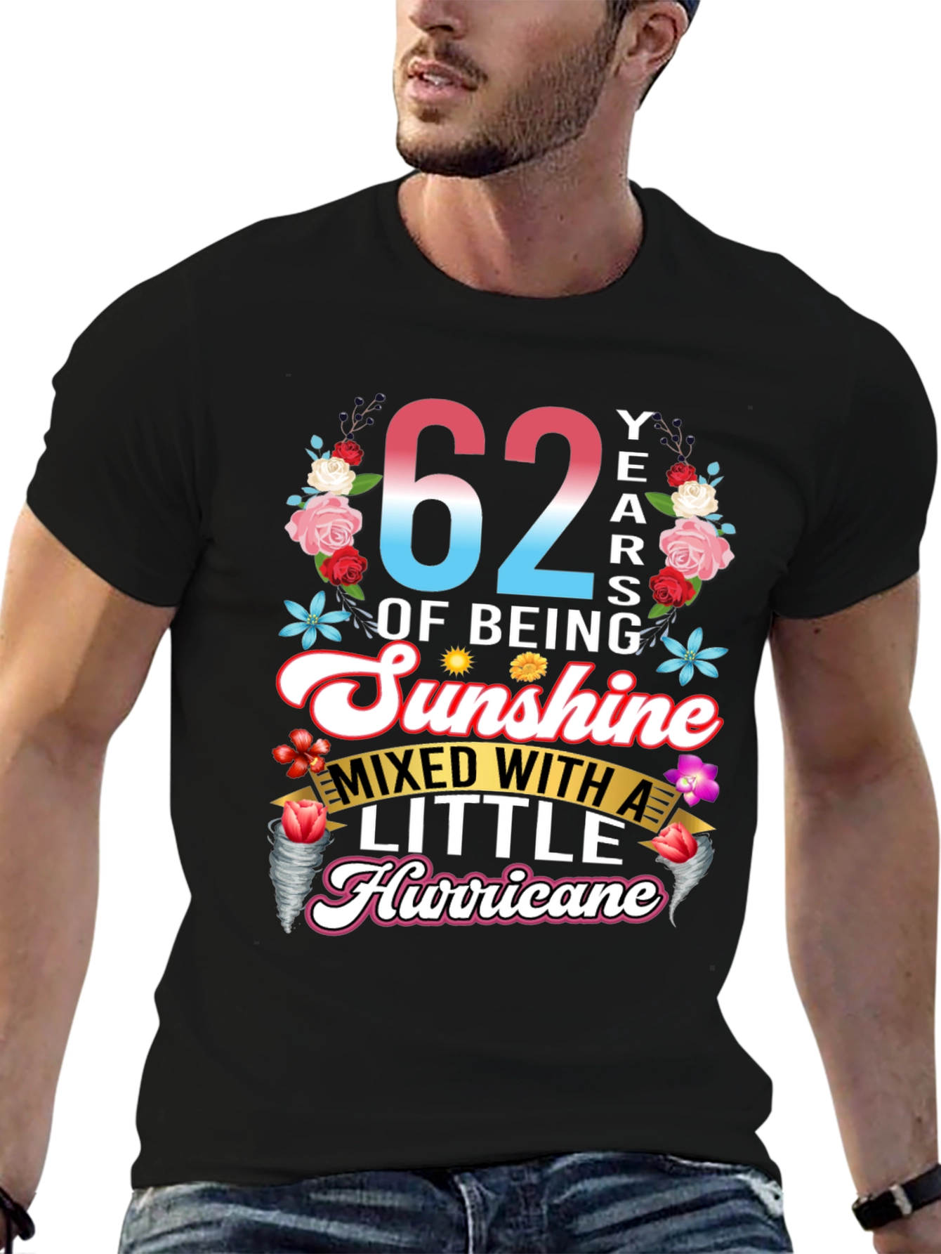 62 Years of Sunshine and Hurricane T-Shirt