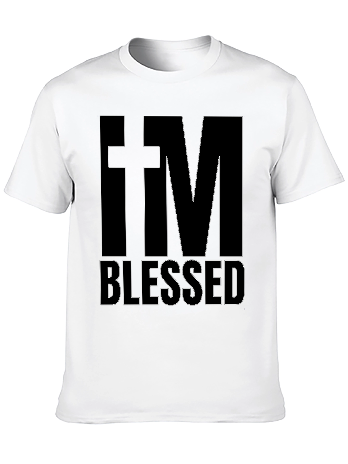 Im Blessed T-Shirt - Christian Faith Apparel