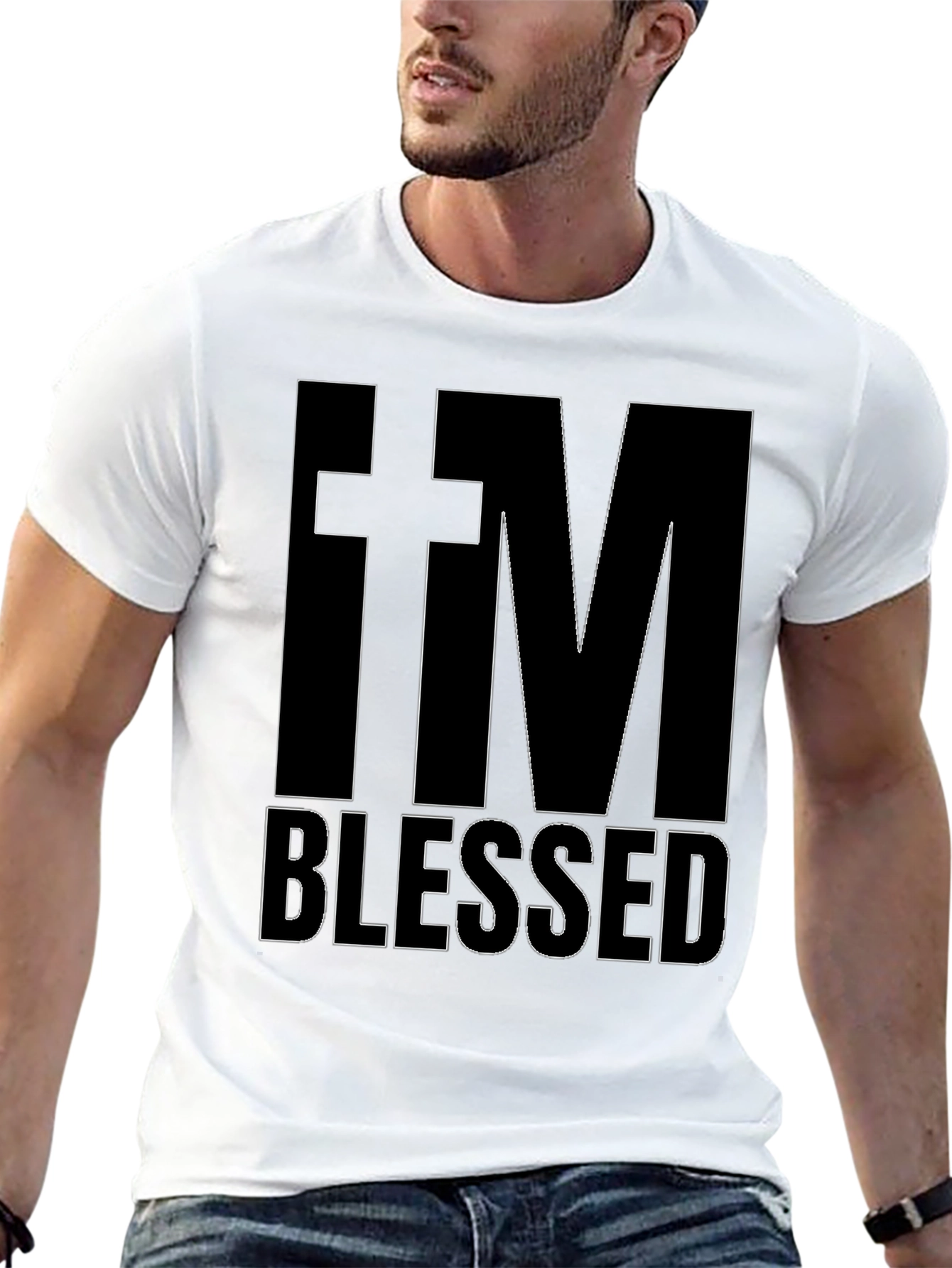Im Blessed T-Shirt - Christian Faith Apparel
