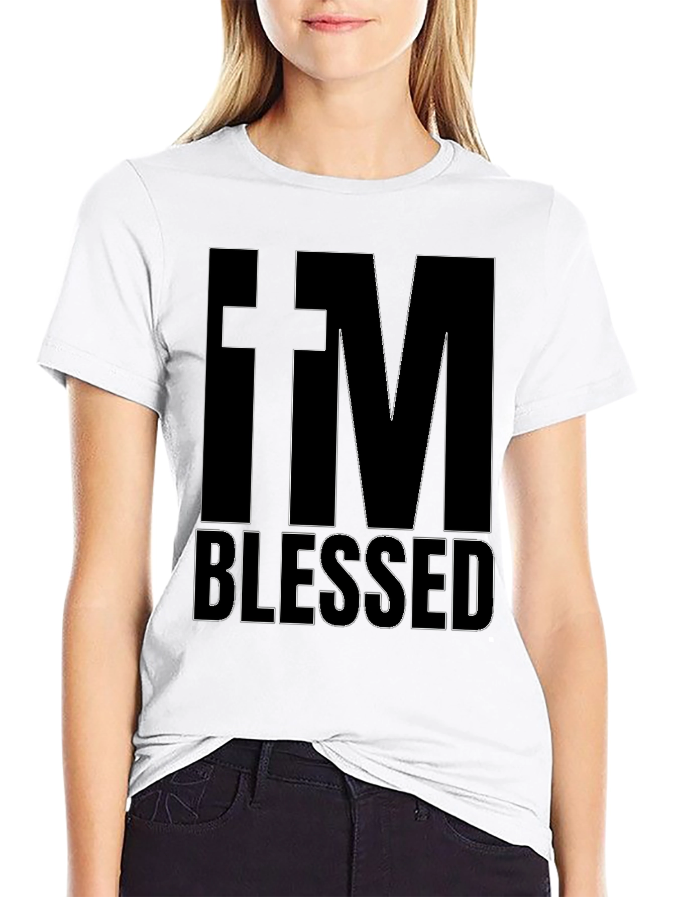 Im Blessed T-Shirt - Christian Faith Apparel