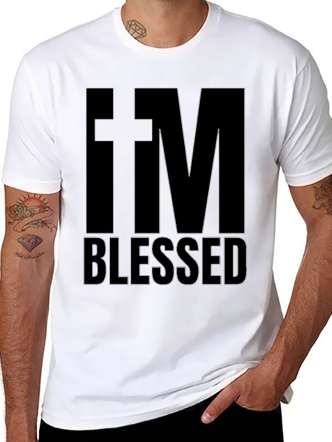 Im Blessed T-Shirt - Christian Faith Apparel