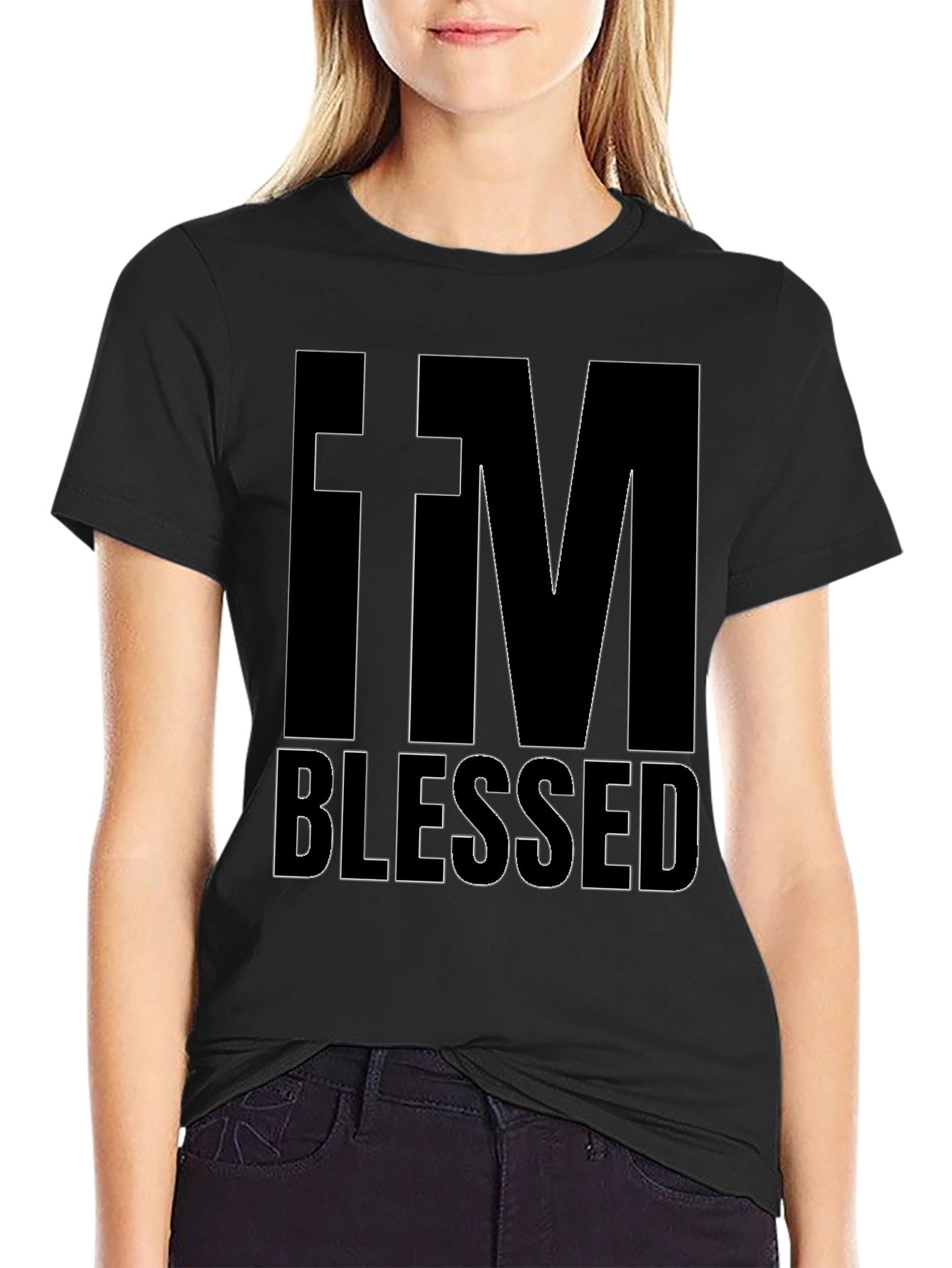 Im Blessed T-Shirt - Christian Faith Apparel