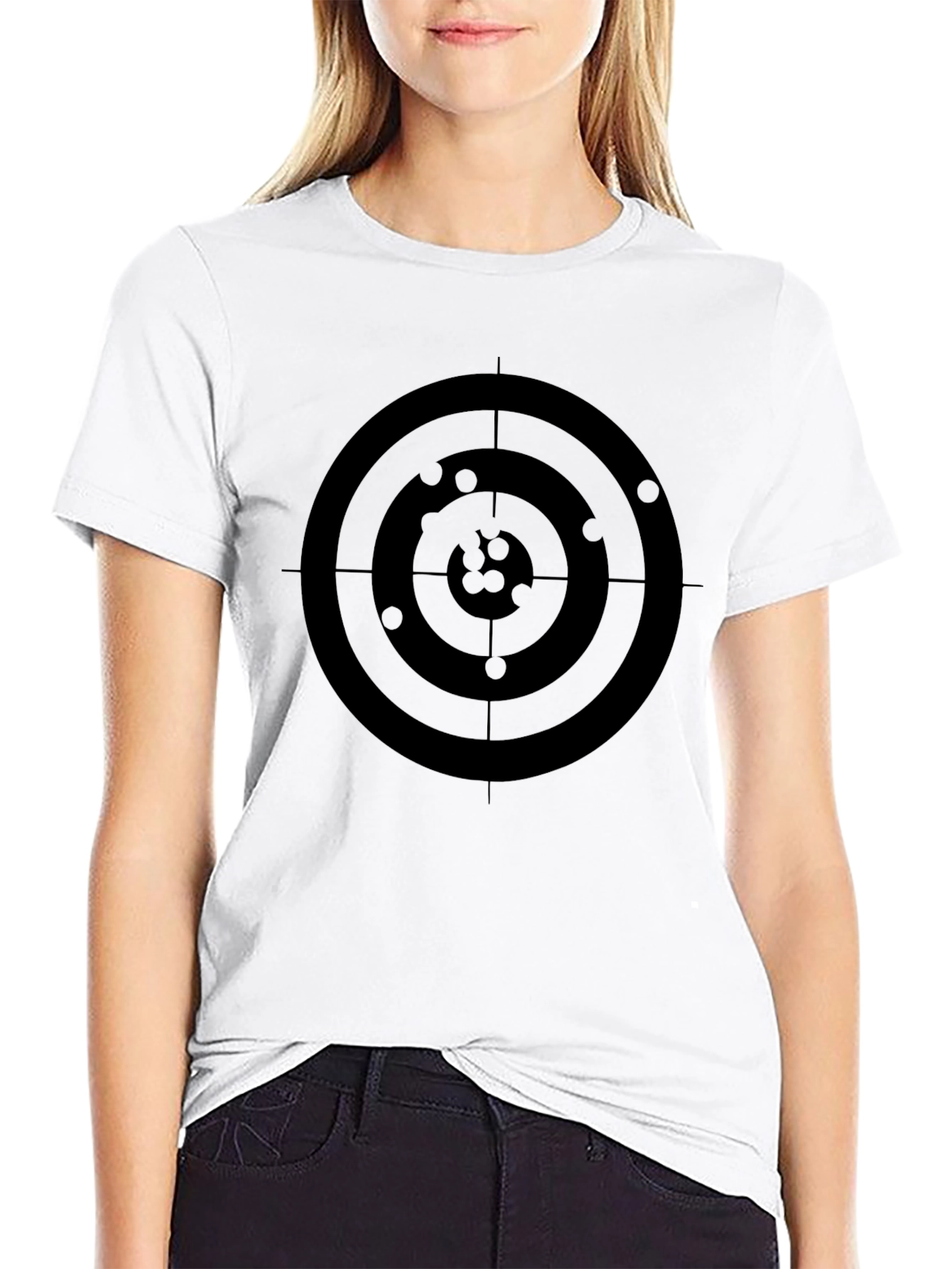 Target T-Shirt - Mens Black Graphic Tee