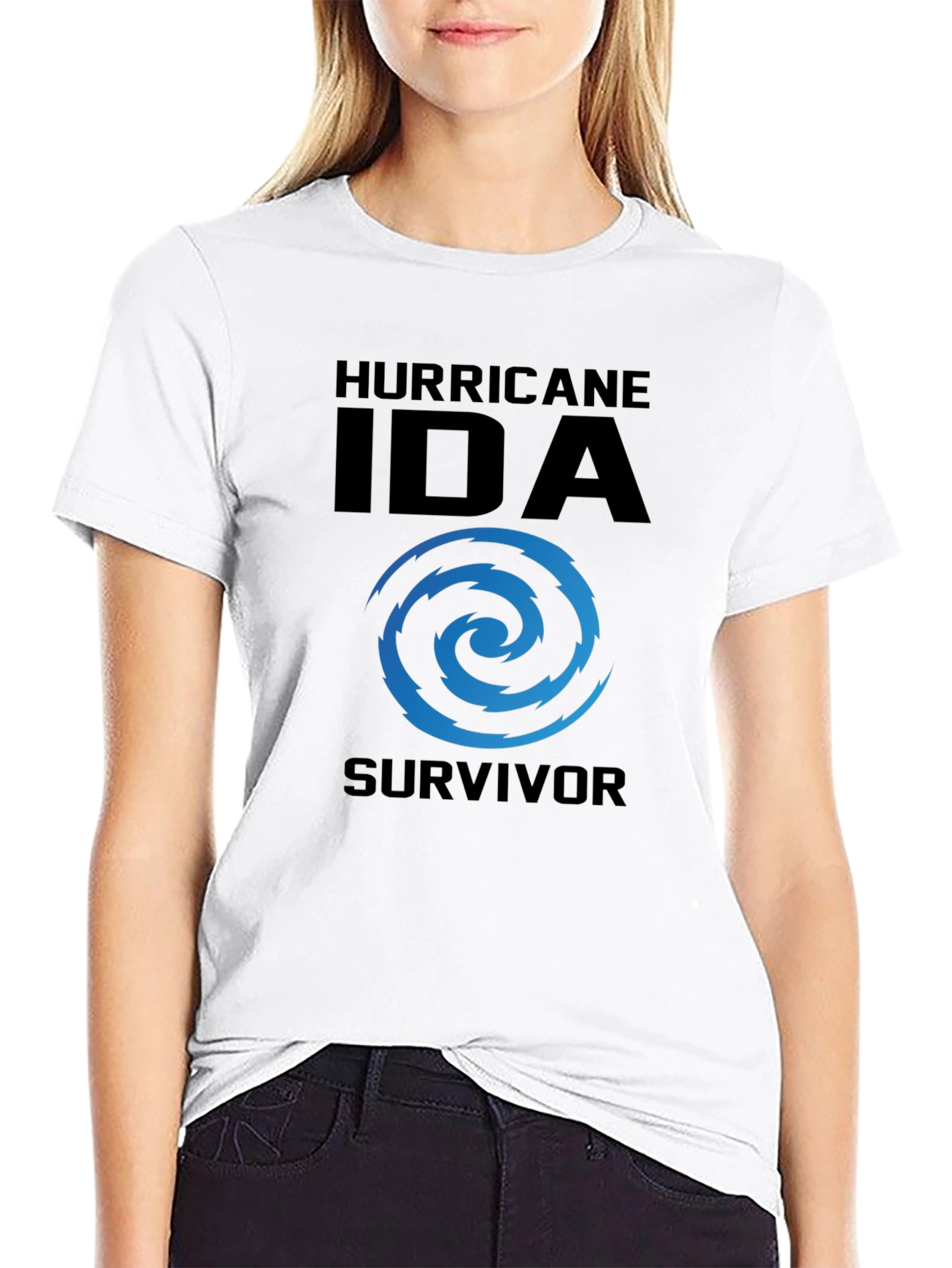 Hurricane IDA Survivor Graphic T-Shirt