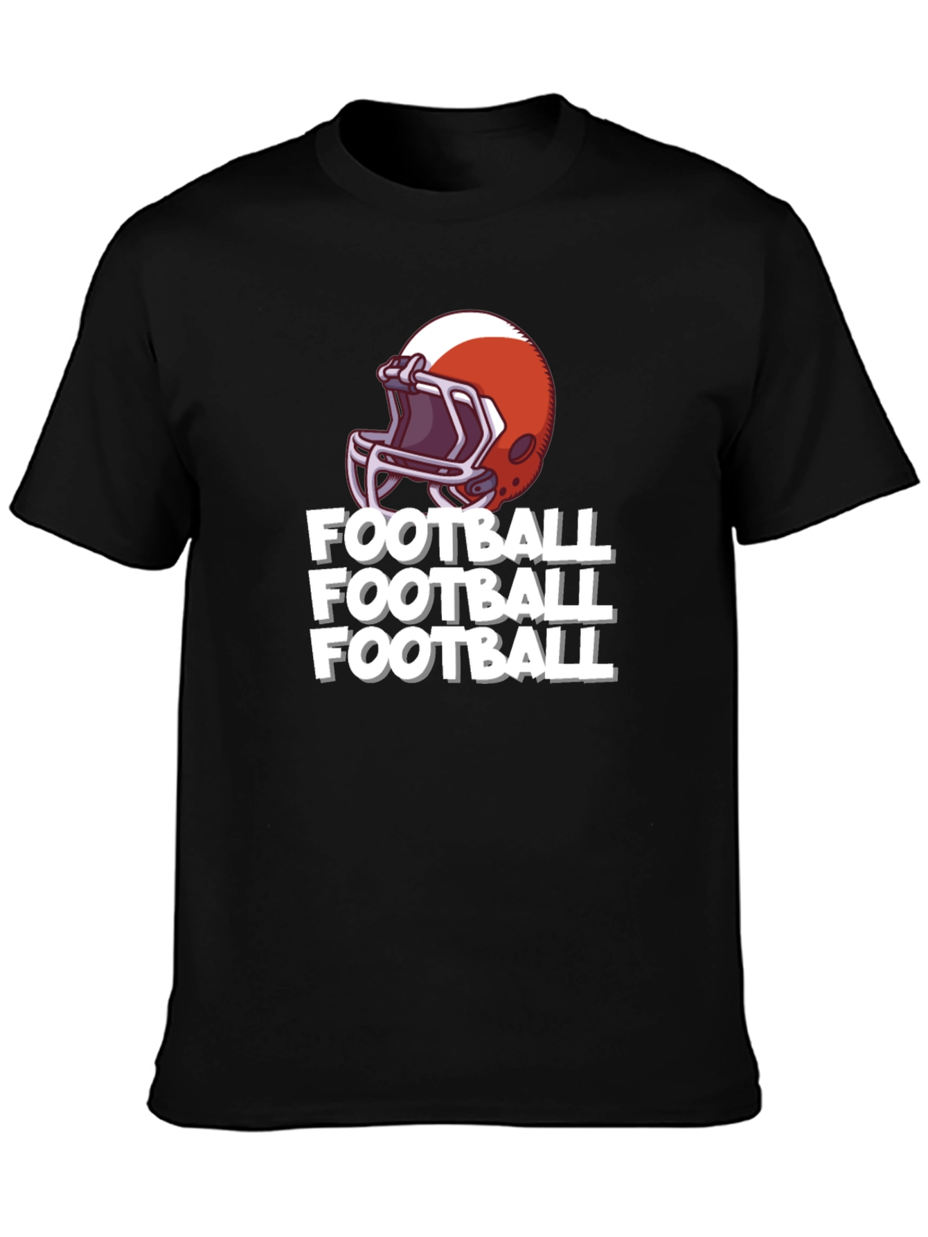 Football Helmet T-Shirt