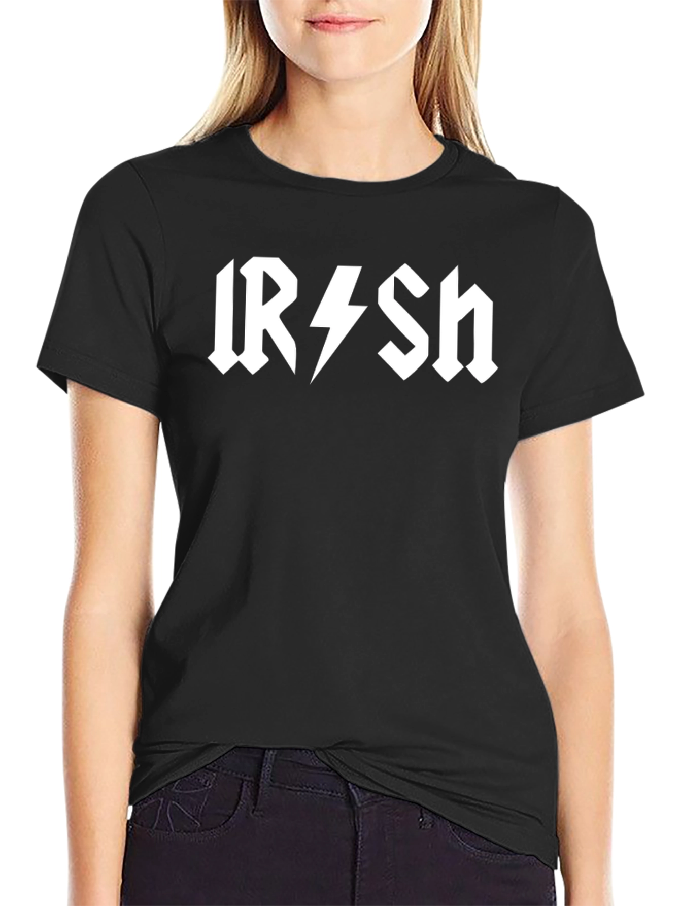 Irish AC/DC Style Graphic T-Shirt