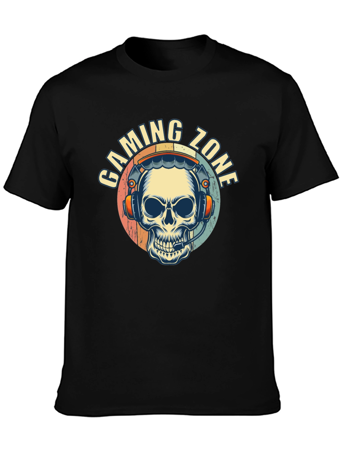 Gaming Zone Skull Graphic Tee